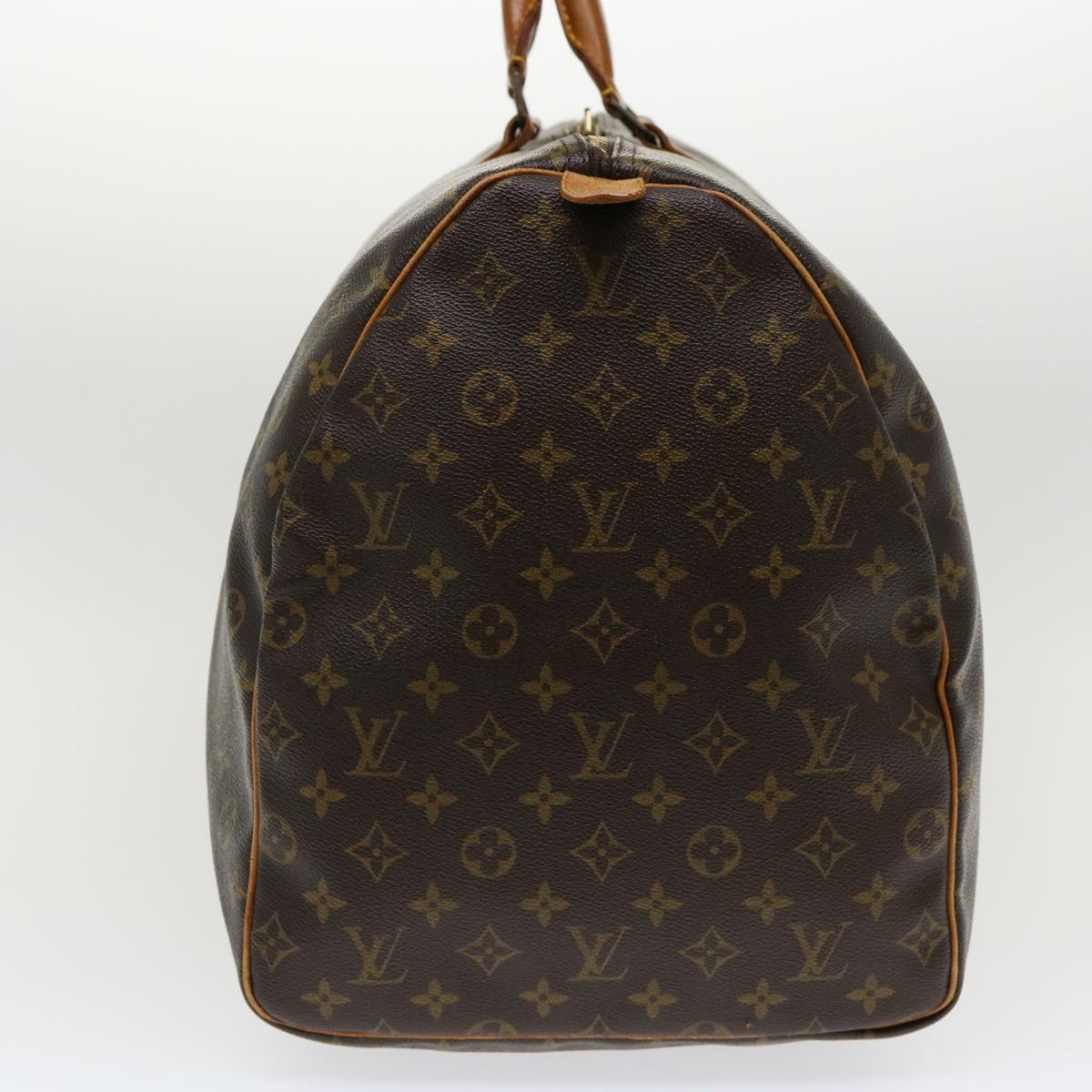 LOUIS VUITTON Monogram Keepall 60 Boston Bag M41422 LV 33067