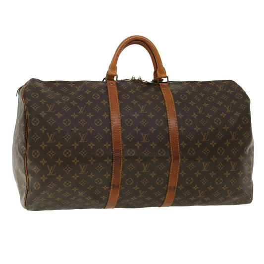 LOUIS VUITTON Monogram Keepall 60 Boston Bag M41422 LV 33070