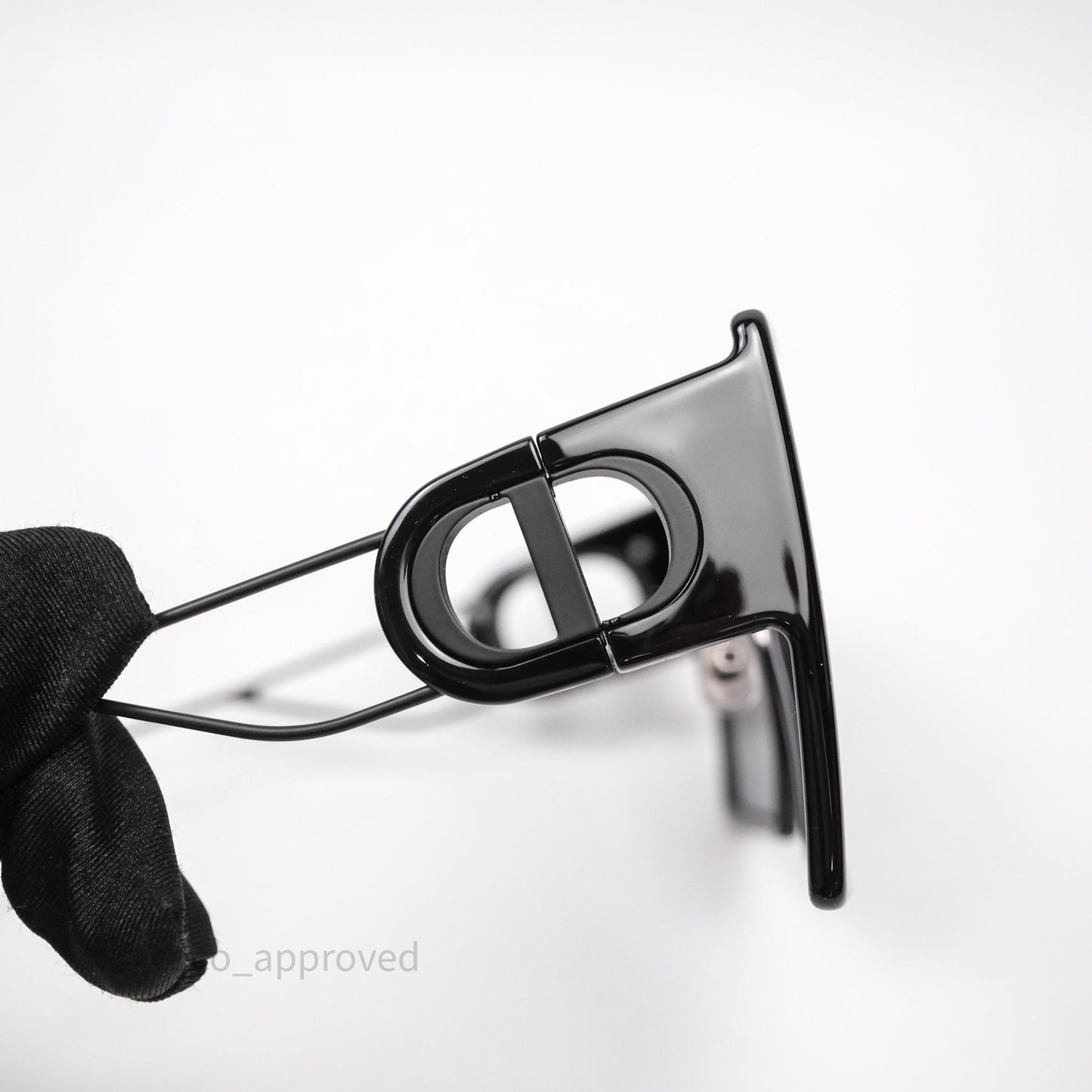 Christian Dior 30 Montaigne Square Sunglasses Black