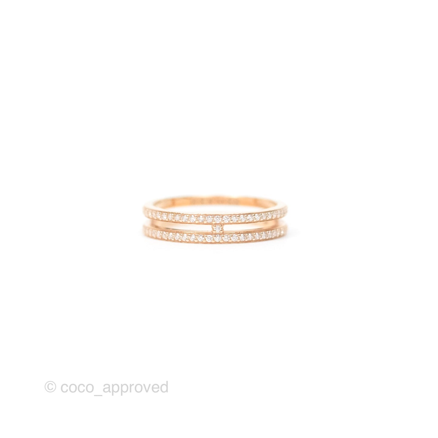Hermes Ariane Band PM Diamonds Rose Gold