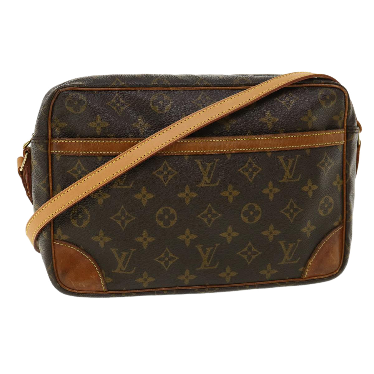 LOUIS VUITTON Monogram Trocadero 30 Shoulder Bag M51272 LV 33087