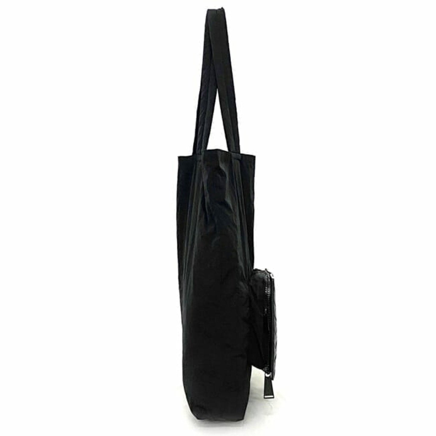 Luxury Bottega Veneta Nylon Leather Eco-Bag Tote Bag ()