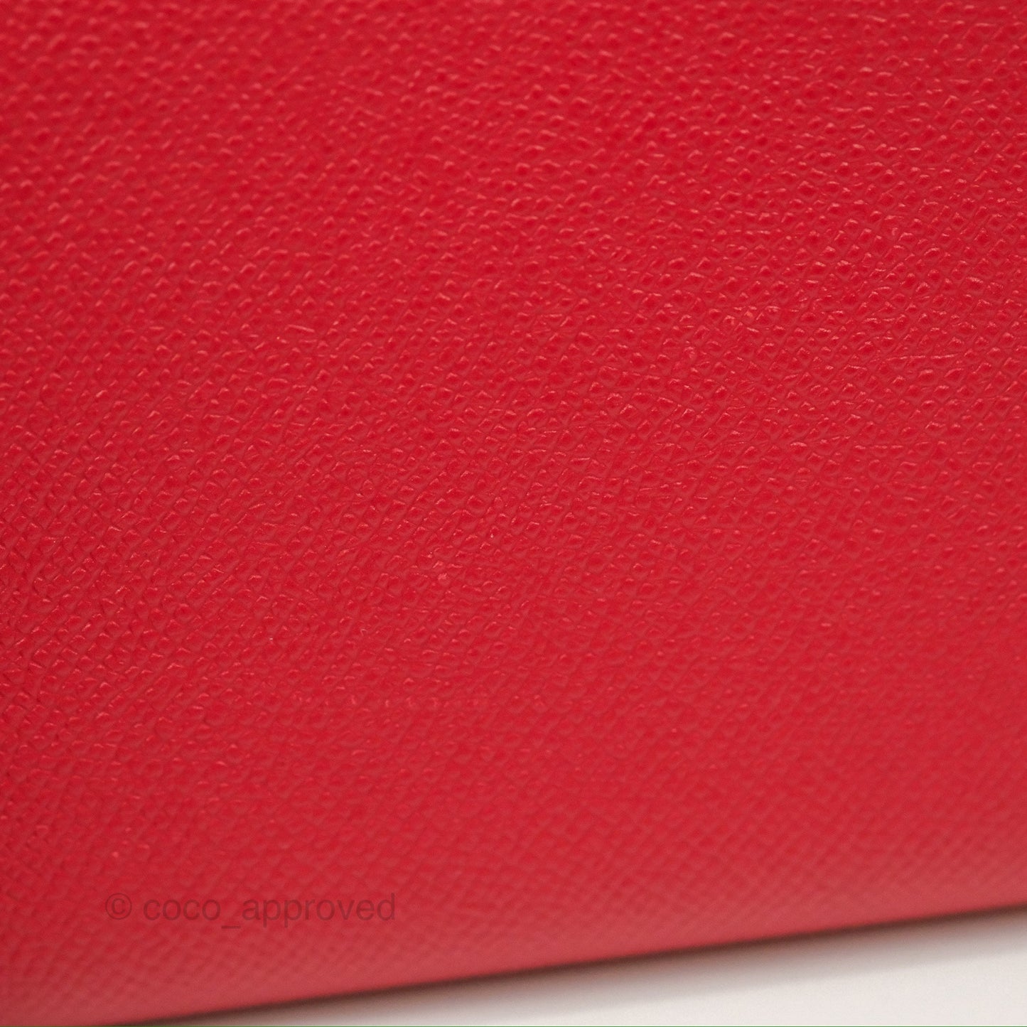 Hermès Kelly Wallet Rouge Casaque Epsom Gold Hardware