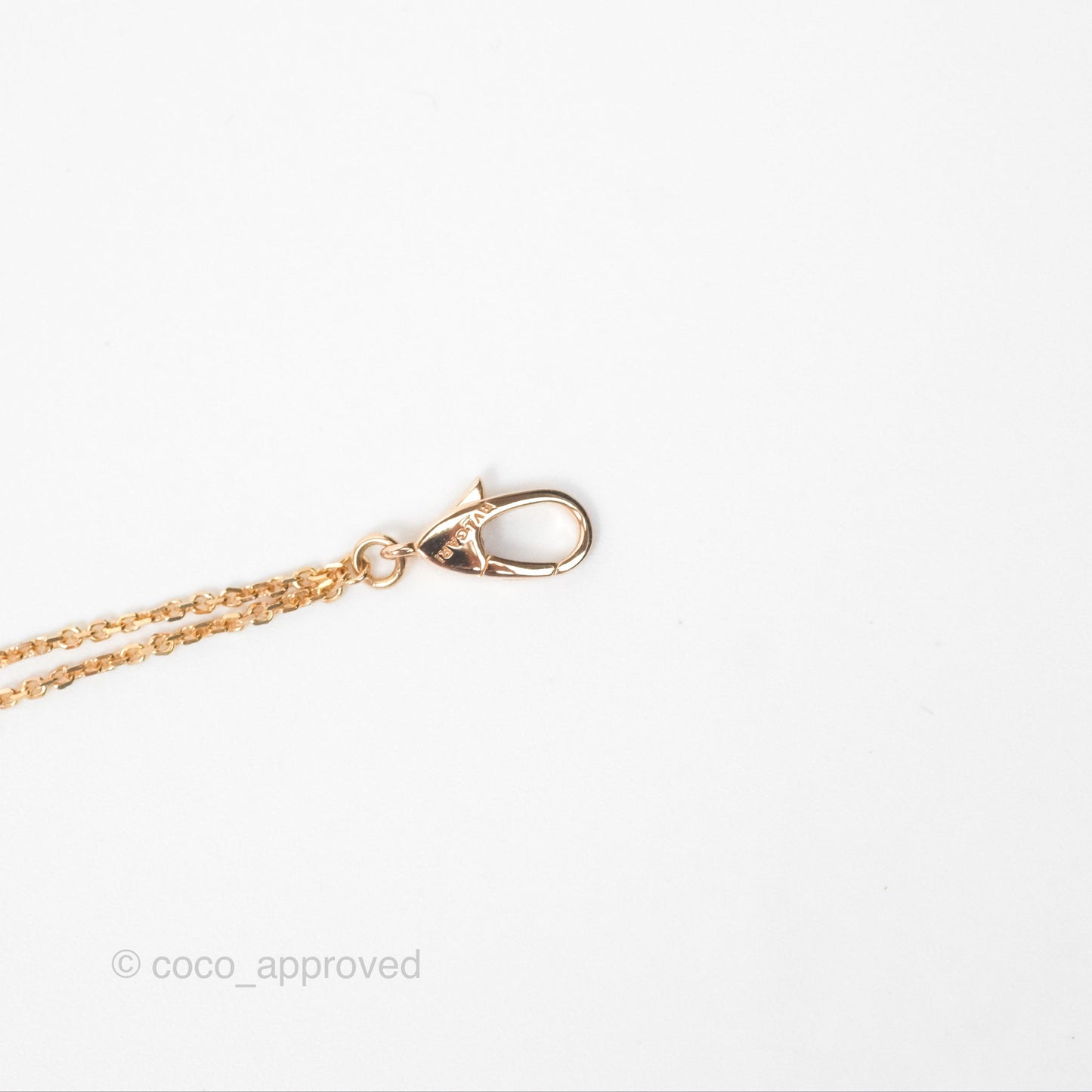 Bvlgari Divas Dream Bracelet 18K Rose Gold Mother of Pearl