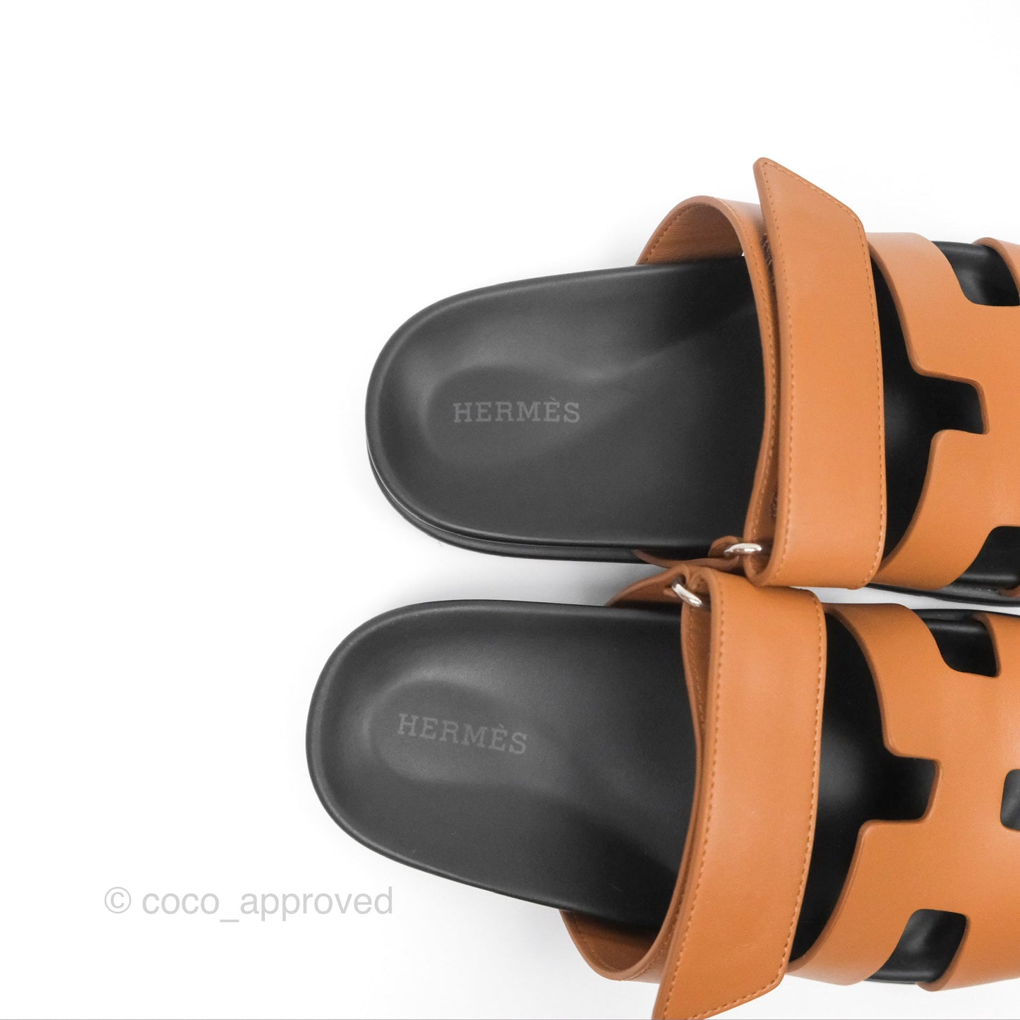 Hermès Chypre Sandal Gold Calfskin Size 35.5