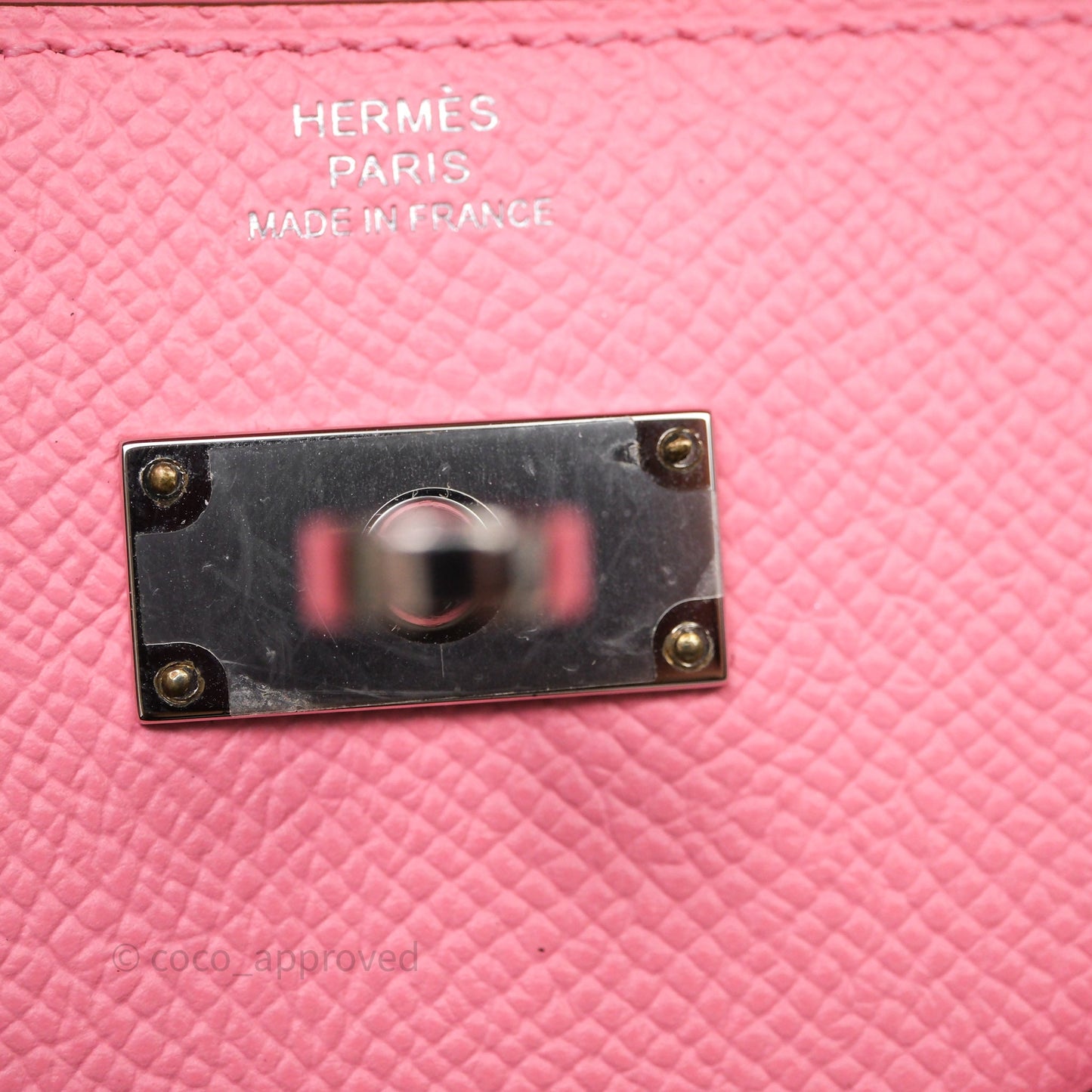 Hermès Kelly To Go Wallet Rose Confetti Epsom Palladium Hardware