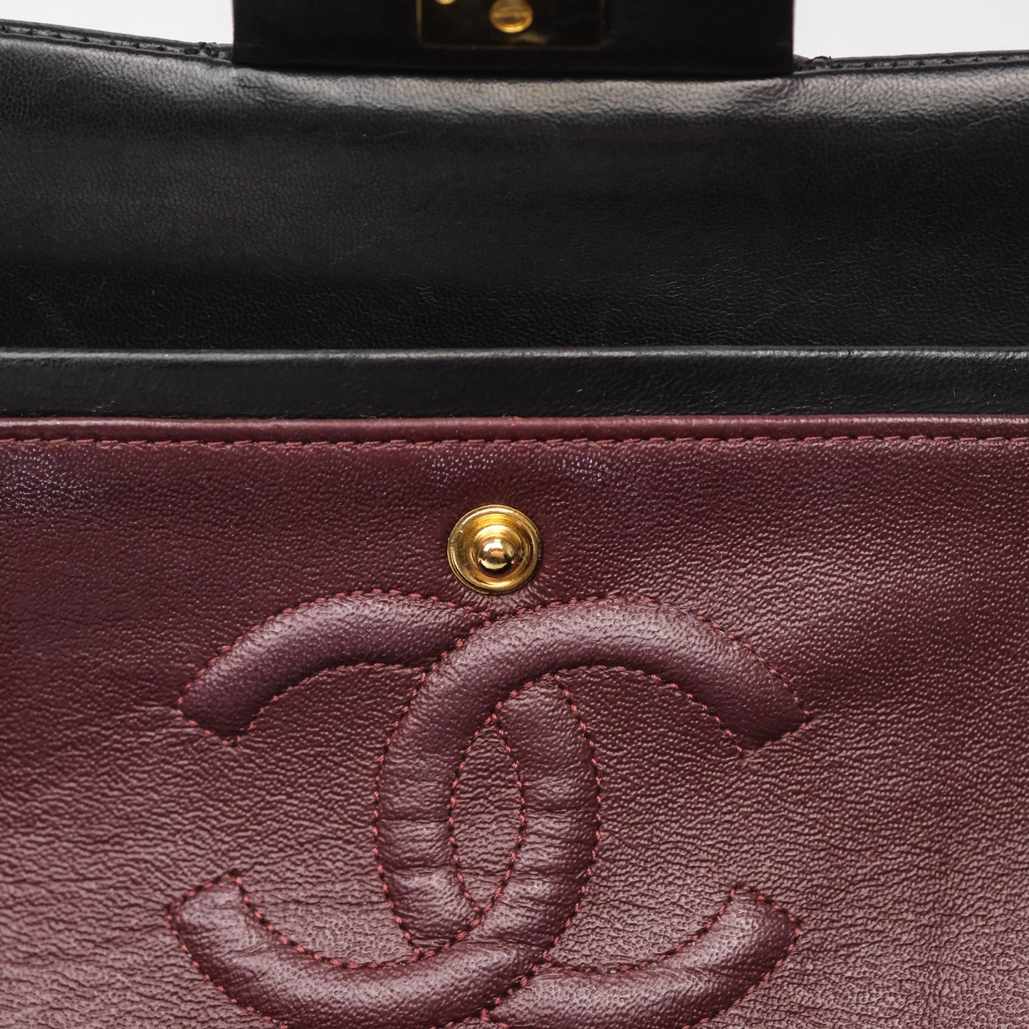 Chanel Small Classic Flap Quilted Black Lambskin Gold Hardware