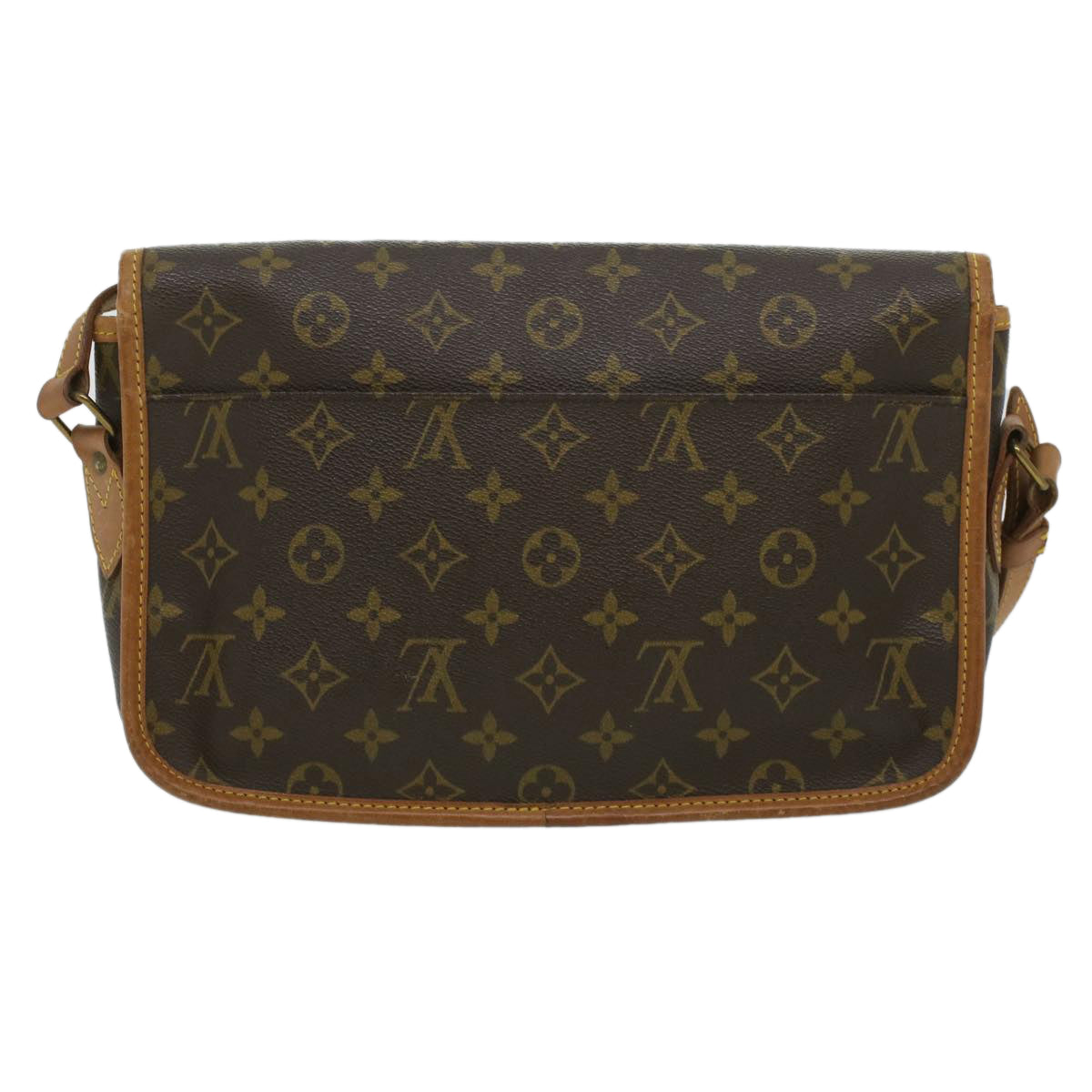 LOUIS VUITTON Monogram Gibeciere MM Shoulder Bag M42247 LV 33257