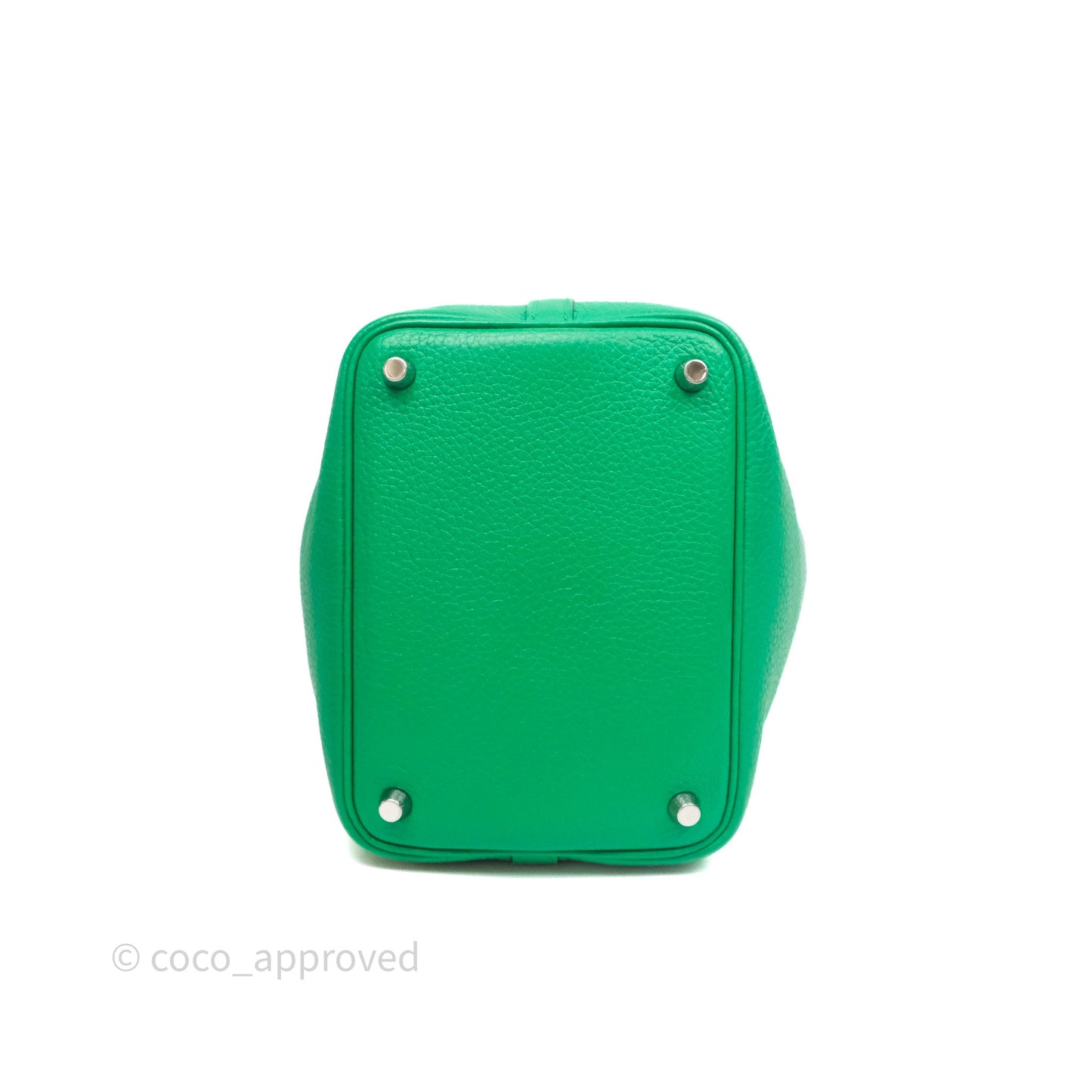 Hermès Picotin 18 Vert Jade 16 Clemence Palladium Hardware