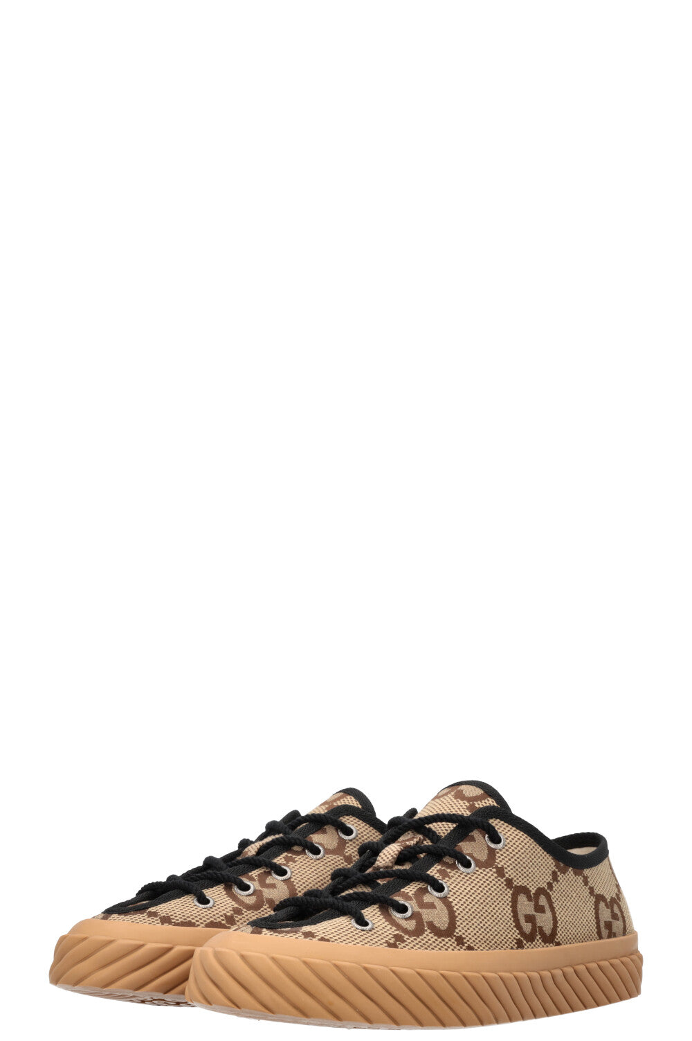 Luxury Gucci Trending 2025 Maxi GG Sneakers Brown