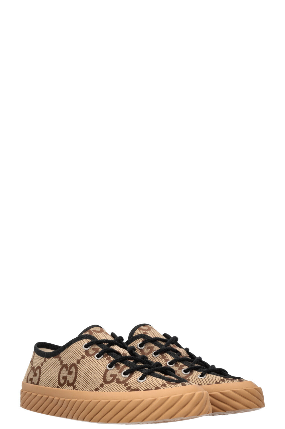 Luxury Gucci Trending 2025 Maxi GG Sneakers Brown