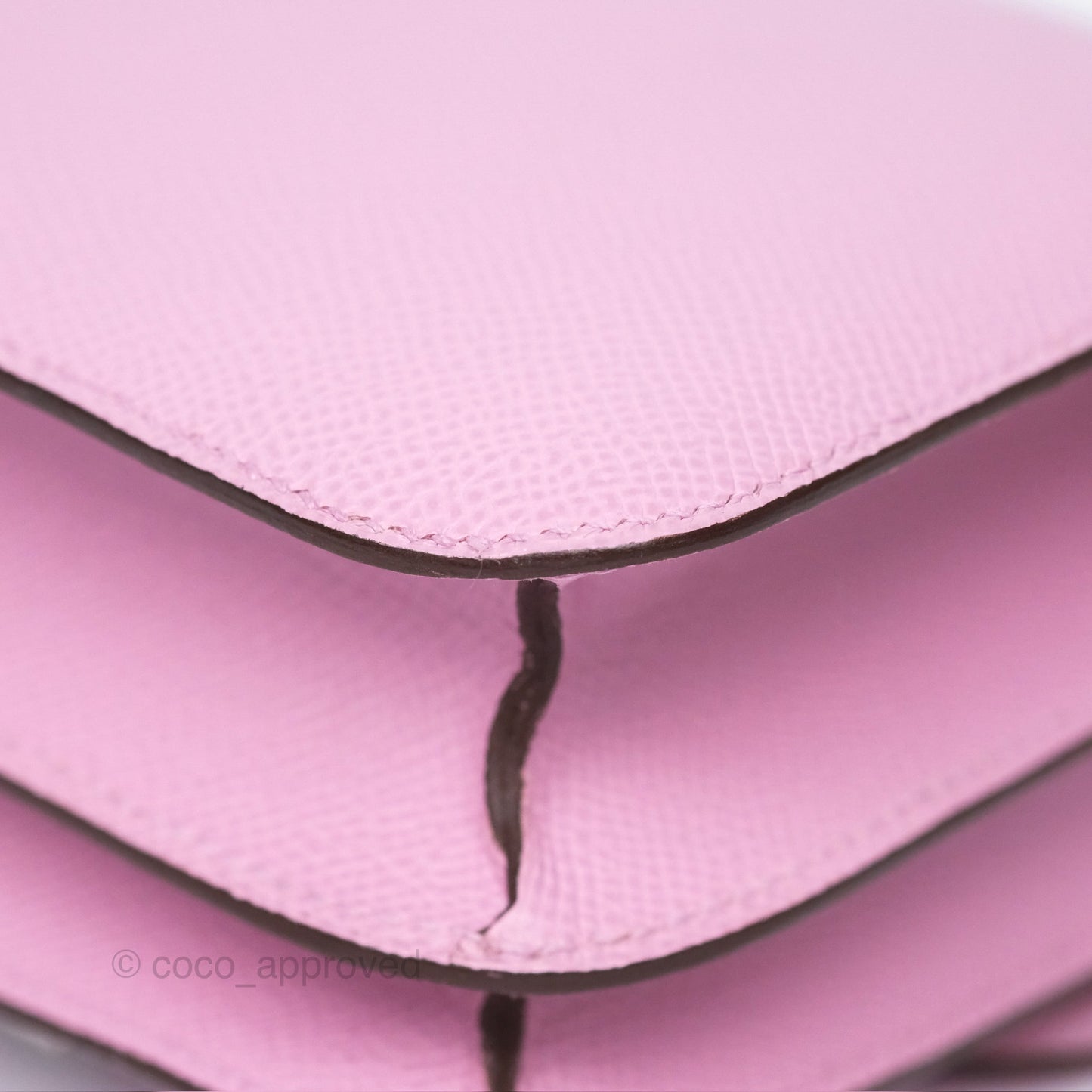 Hermès Constance Mini 18cm Mauve Sylvestre X9 Epsom Palladium Hardware