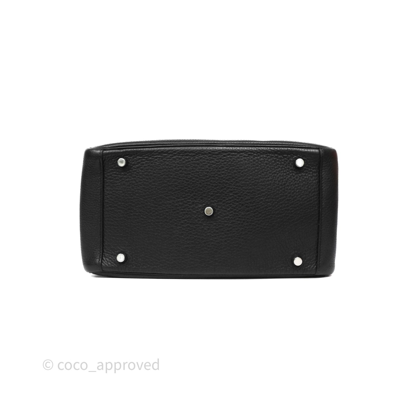 Hermès Lindy 30 Black Clemence Palladium Hardware