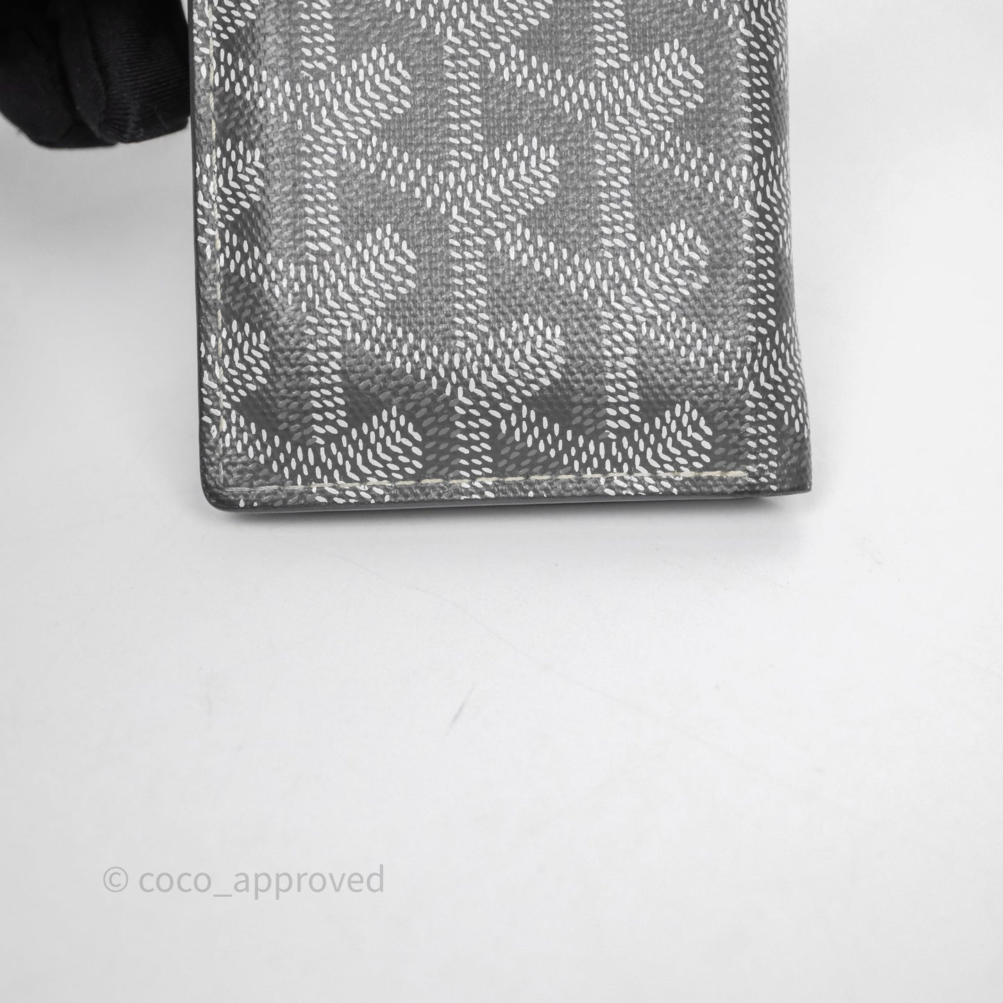 Goyard Saint Pierre Card Wallet Grey Goyardine