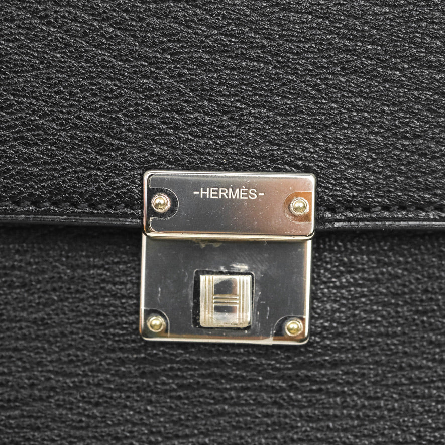 Hermès Clic 12 Wallet Black Palladium Hardware