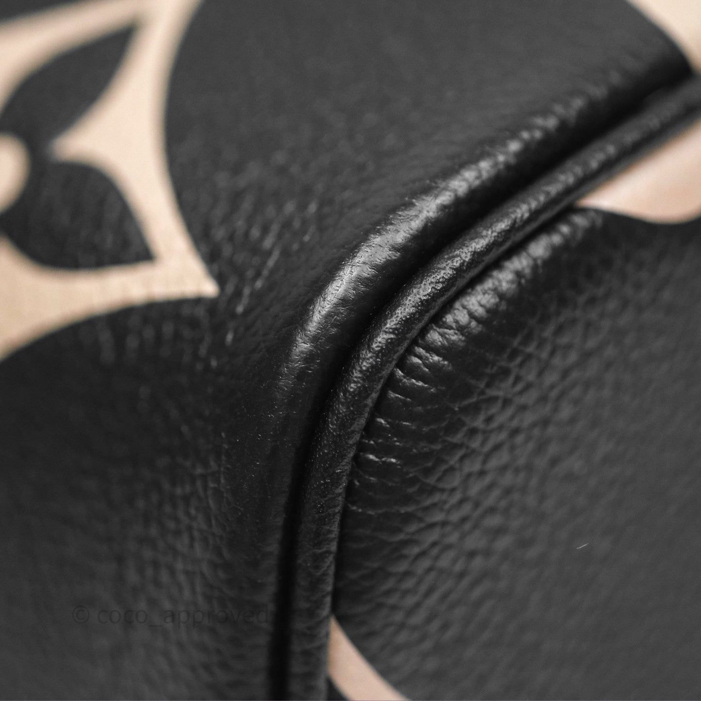 Louis Vuitton Vanity PM Empreinte Monogram Black/ Beige