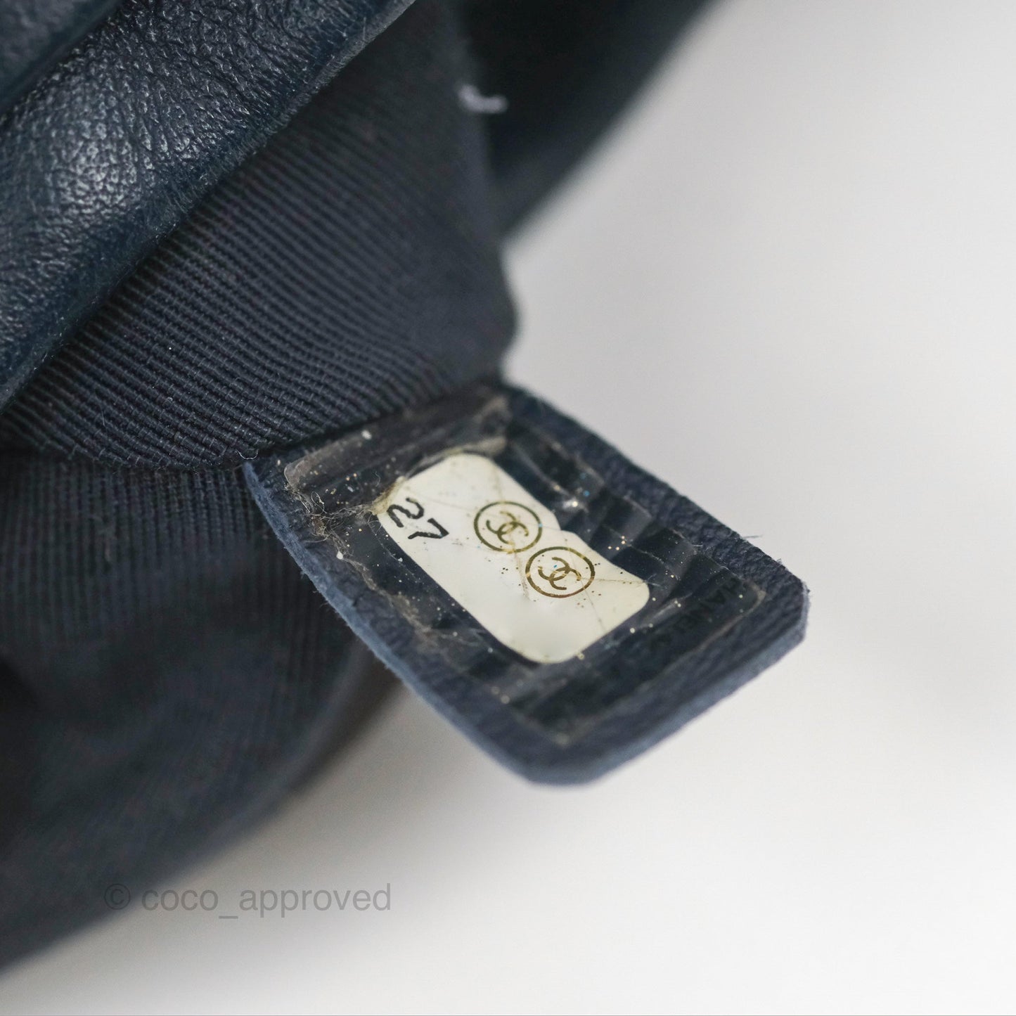 Chanel Mini Navy Calfskin Urban Spirit Backpack ⁣⁣⁣⁣⁣⁣⁣⁣⁣⁣⁣⁣⁣⁣Gold Hardware