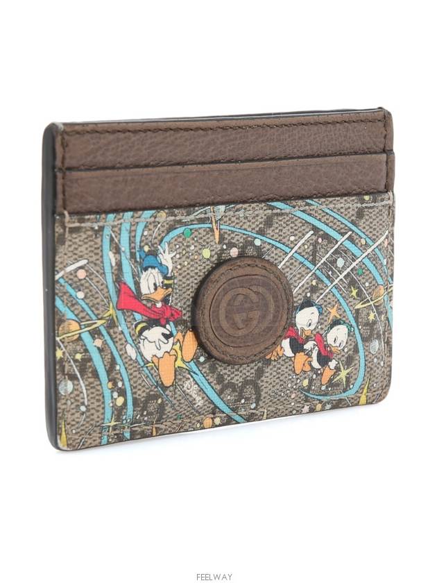 Luxury Gucci Trending 2025 XDisney Donald Duck Card Wallet 651935