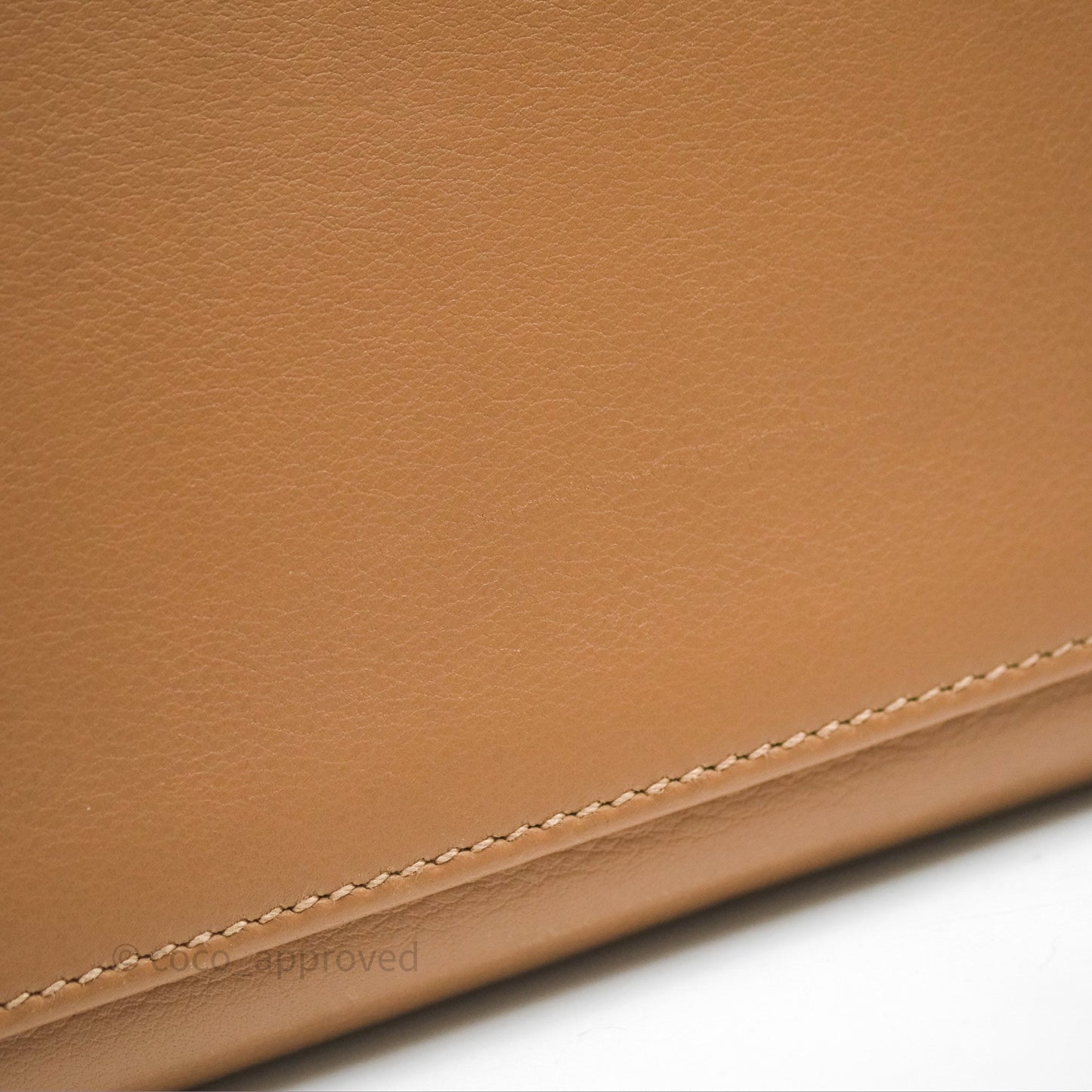 Hermès Kelly 35 Retourne Chai 0M Evercolor Palladium Hardware