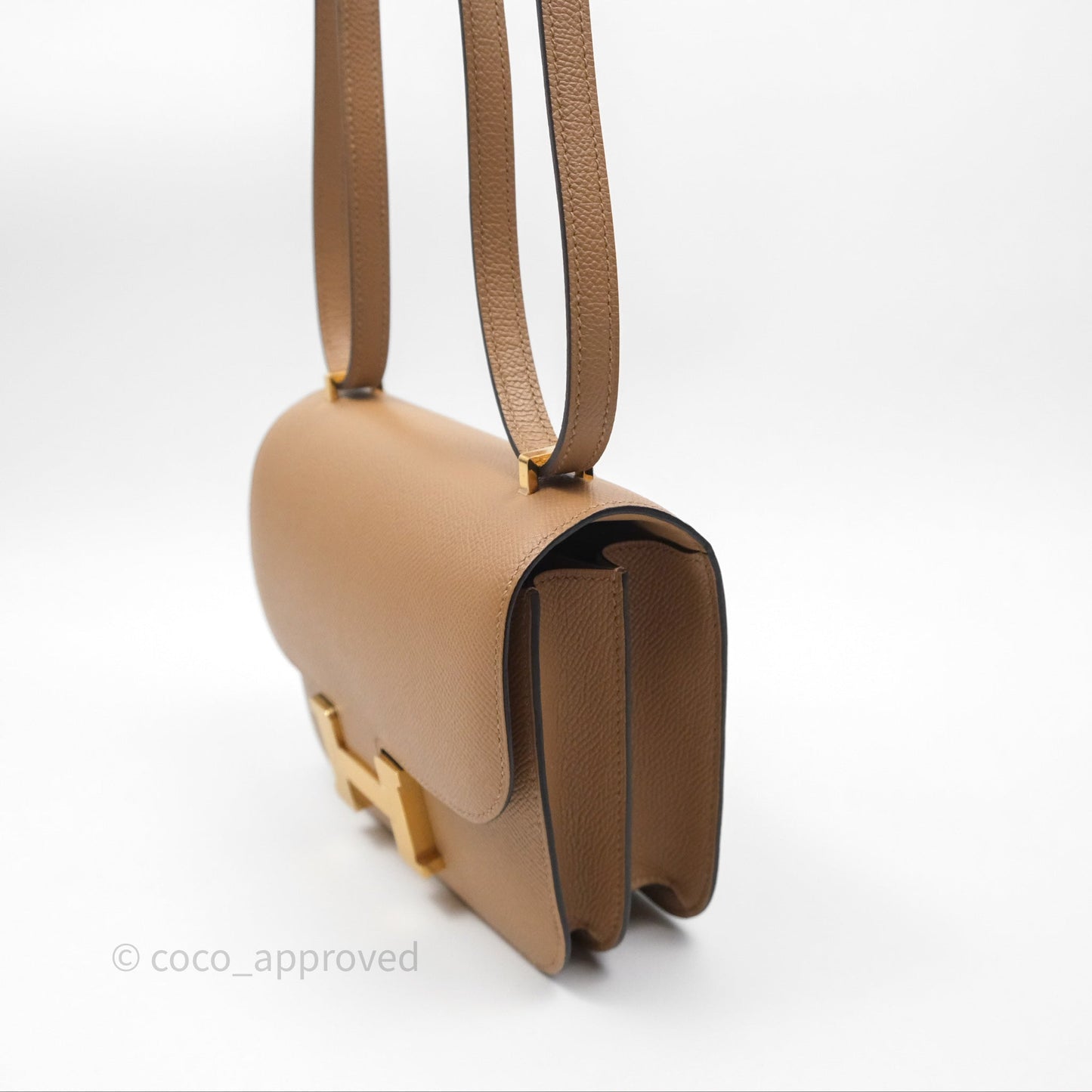 Hermès Constance Mini 18cm Chai 0M Epsom Gold Hardware
