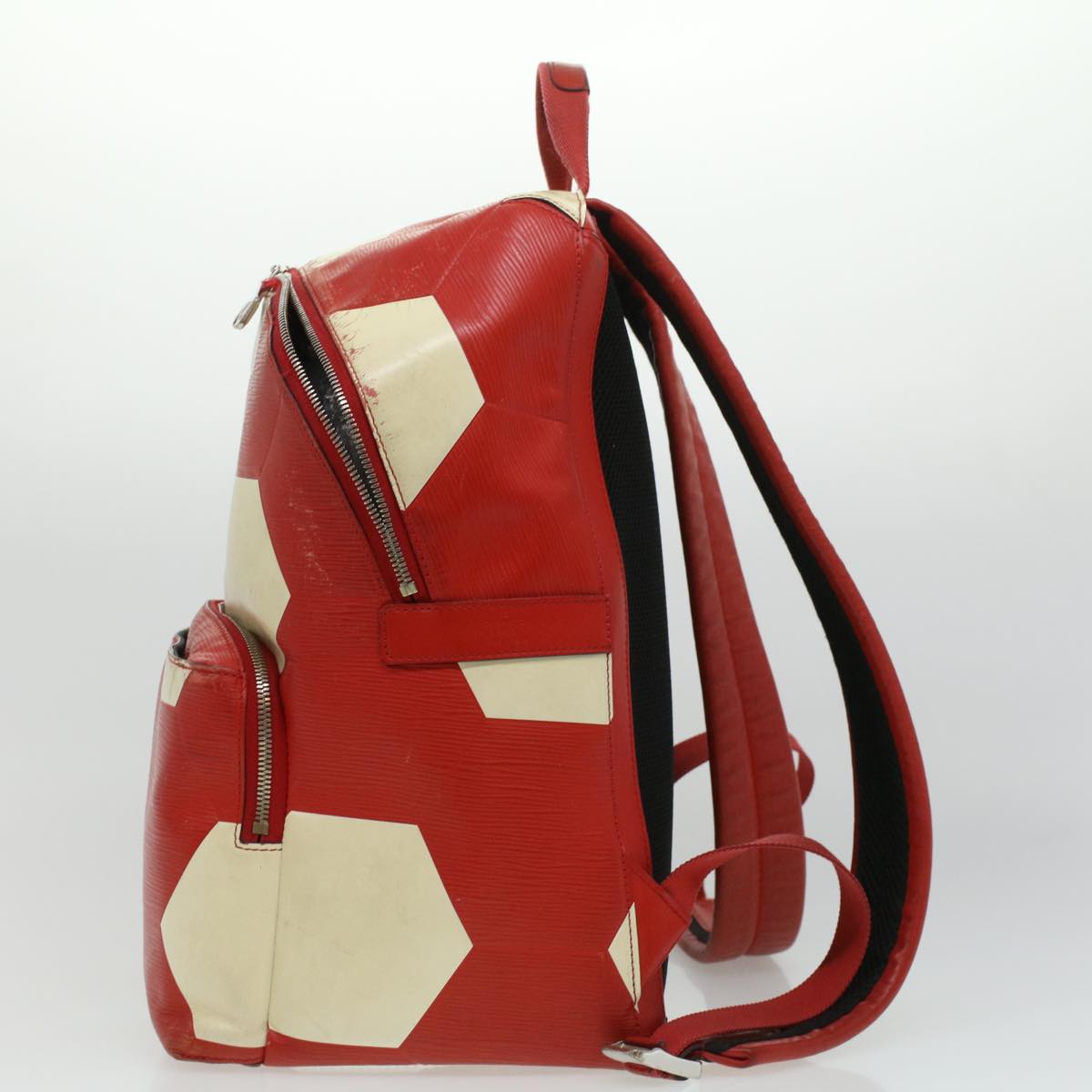 LOUIS VUITTON Epi Apollo Backpack 2018 FIFA World Cup Red M52117 LV 33515