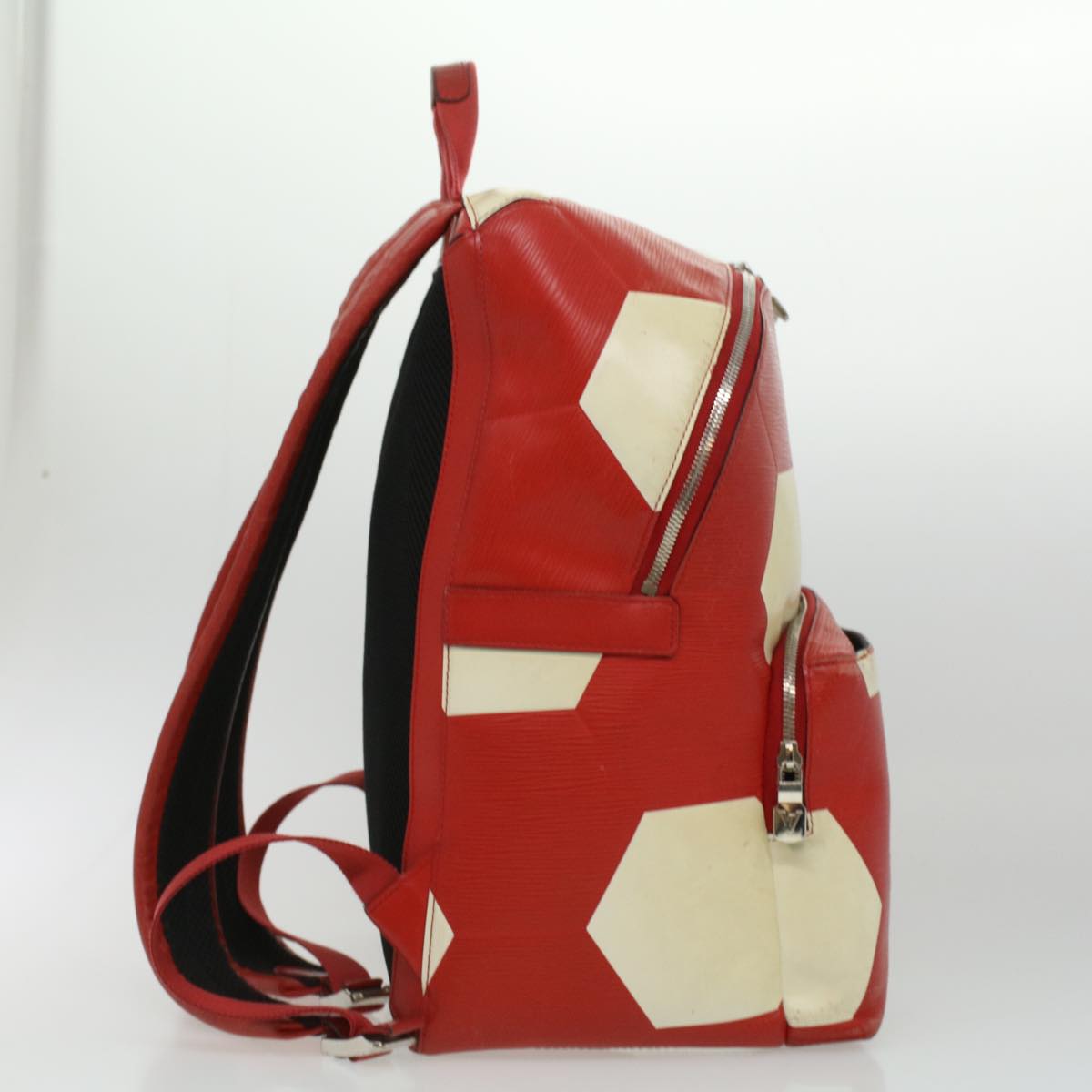 LOUIS VUITTON Epi Apollo Backpack 2018 FIFA World Cup Red M52117 LV 33515