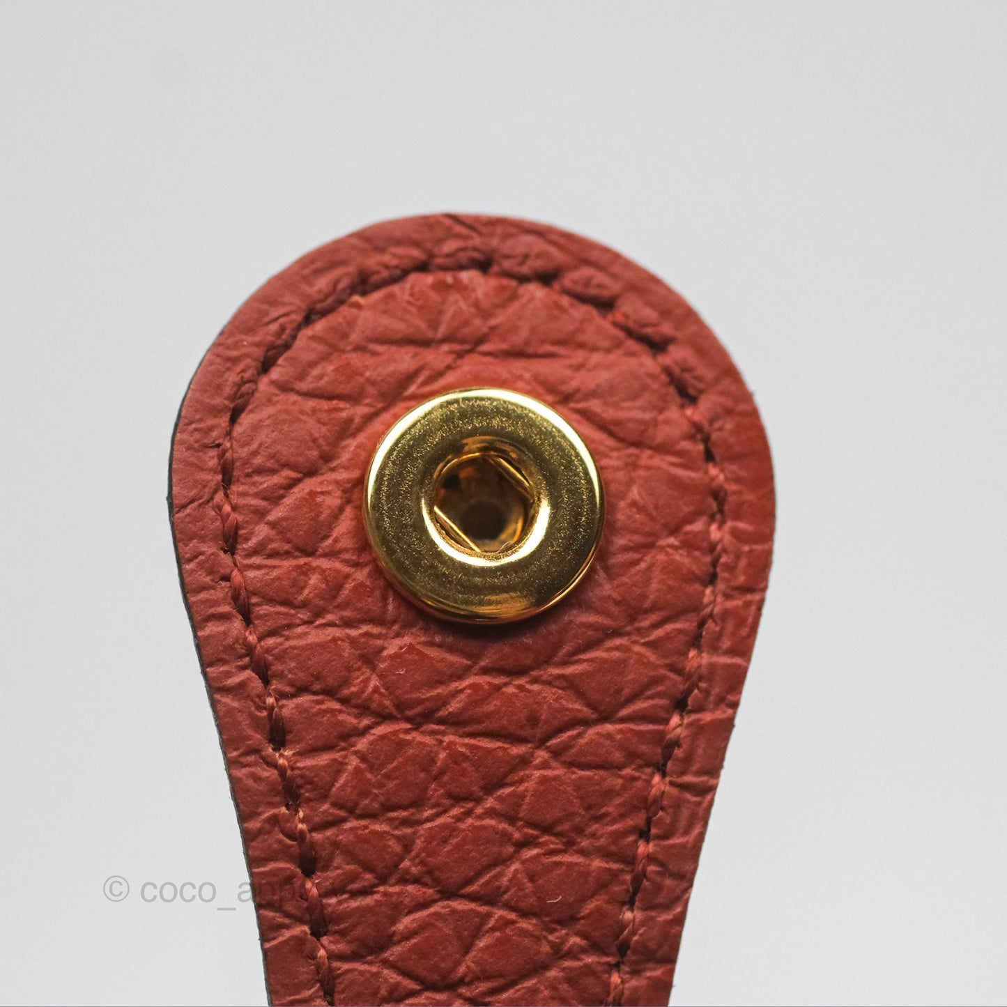 Hermès Mini Evelyne 16 Cuivre Clemence Gold Hardware