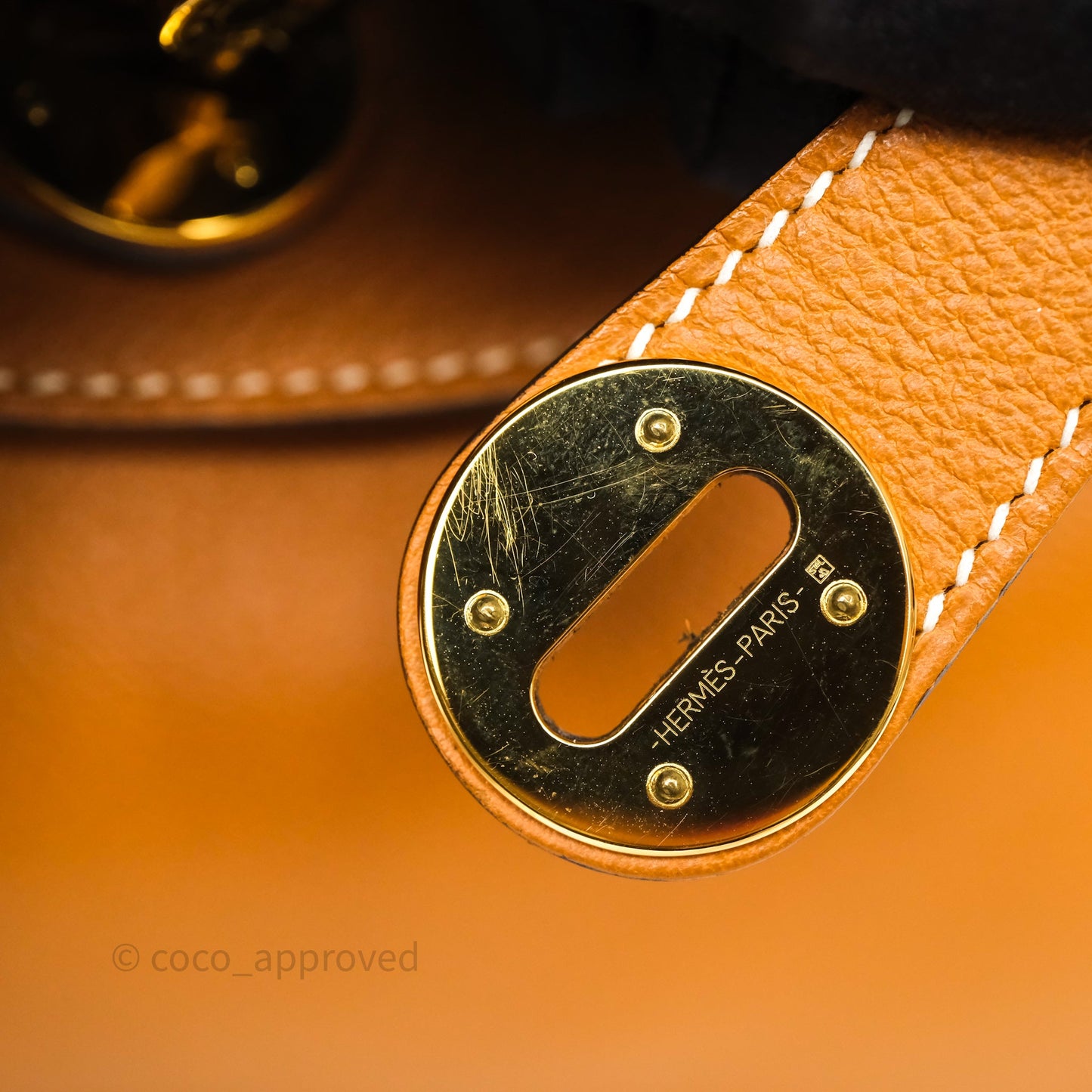 Hermès Lindy 26 Toffee 1H Taurillon Clemence Gold Hardware