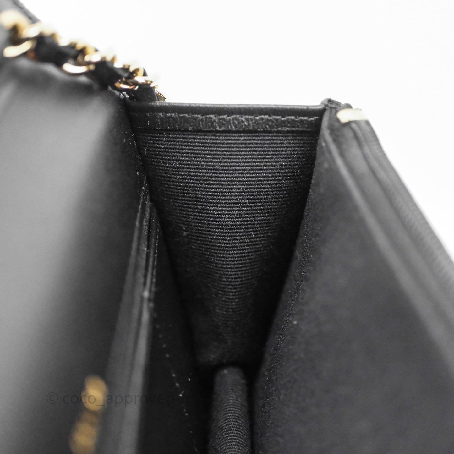 Chanel Mini Flap Bag Black Lambskin Gold Hardware