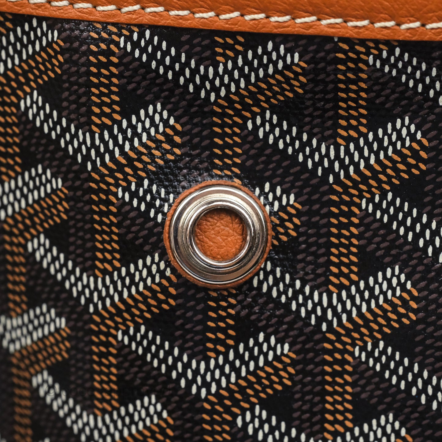 Goyard Saint Léger Backpack Black/ Tan