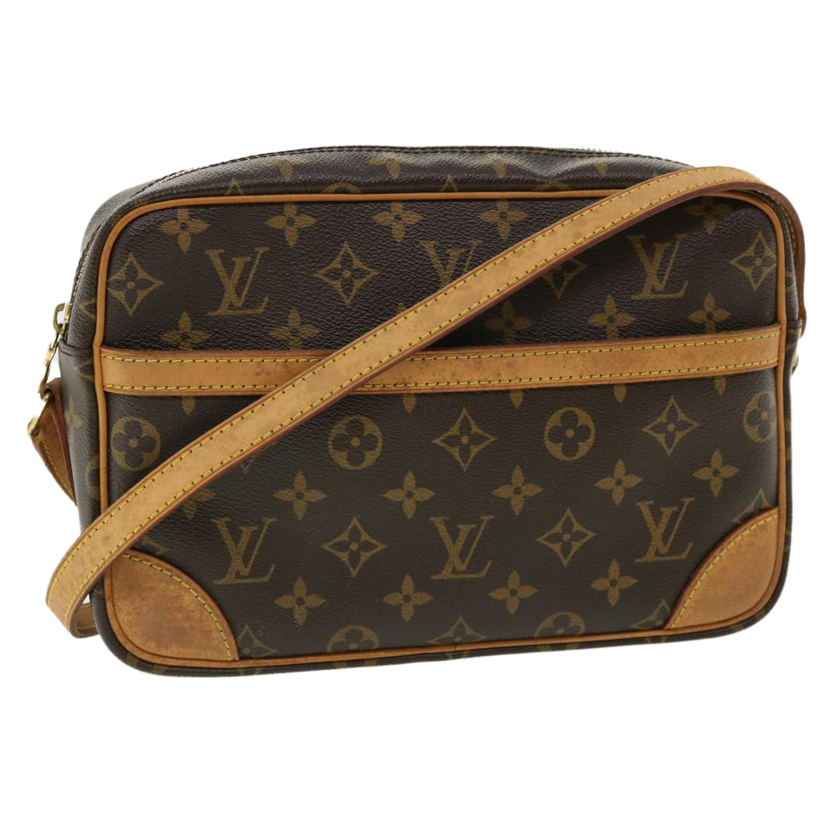 LOUIS VUITTON Monogram Trocadero 27 Shoulder Bag M51274 LV 33713