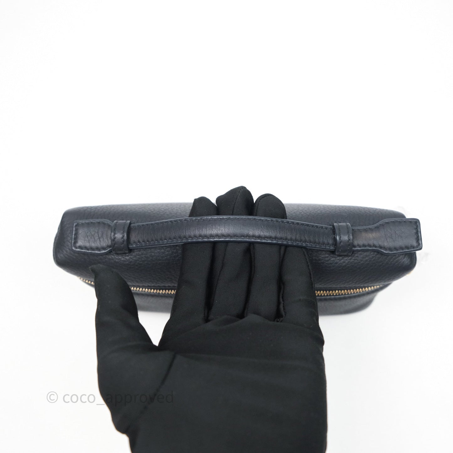 Loro Piana Extra Pocket L19 Navy Grained Calfskin