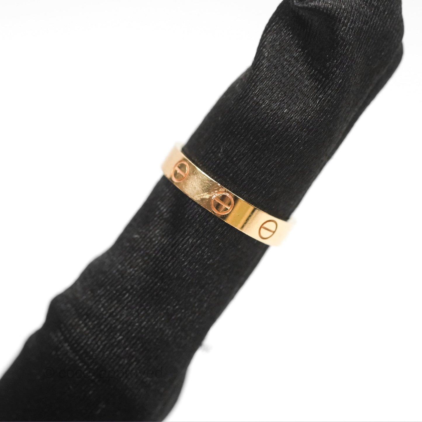 Cartier Love Band & Small Juste Un Clou Ring Set Rose Gold