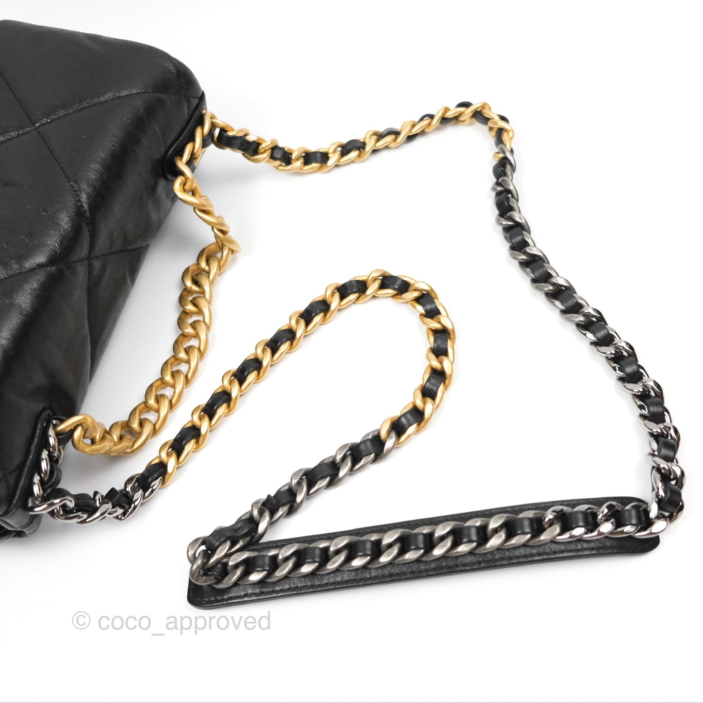 Chanel 19 Small Black Mixed Hardware