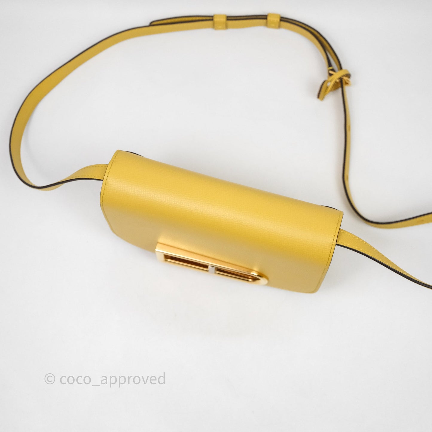 Delvaux Small Lingot Bag Pollen Alpina Calfskin Gold Hardware