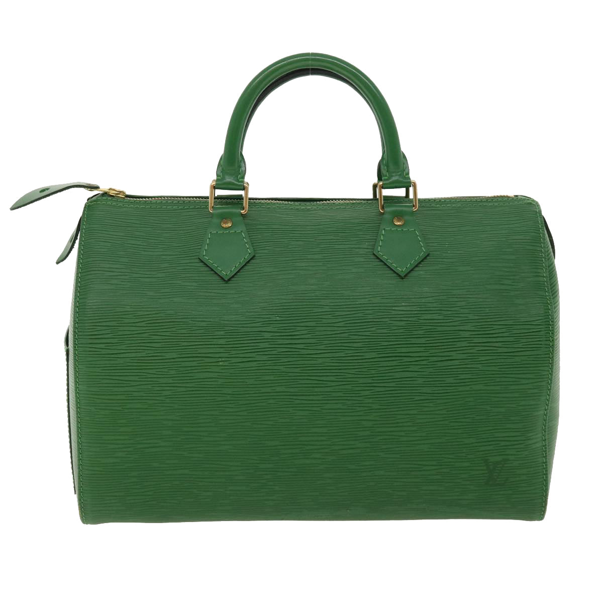 LOUIS VUITTON Epi Speedy 30 Hand Bag Green M43004 LV 33919