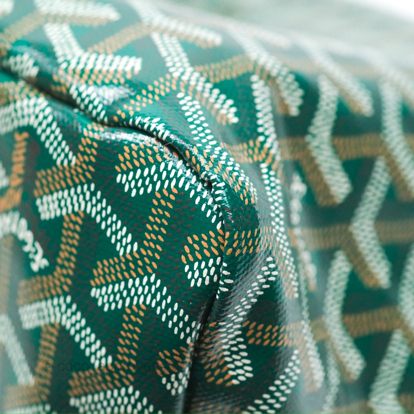 Goyard Bohème Hobo Bag Green Goyardine Canvas