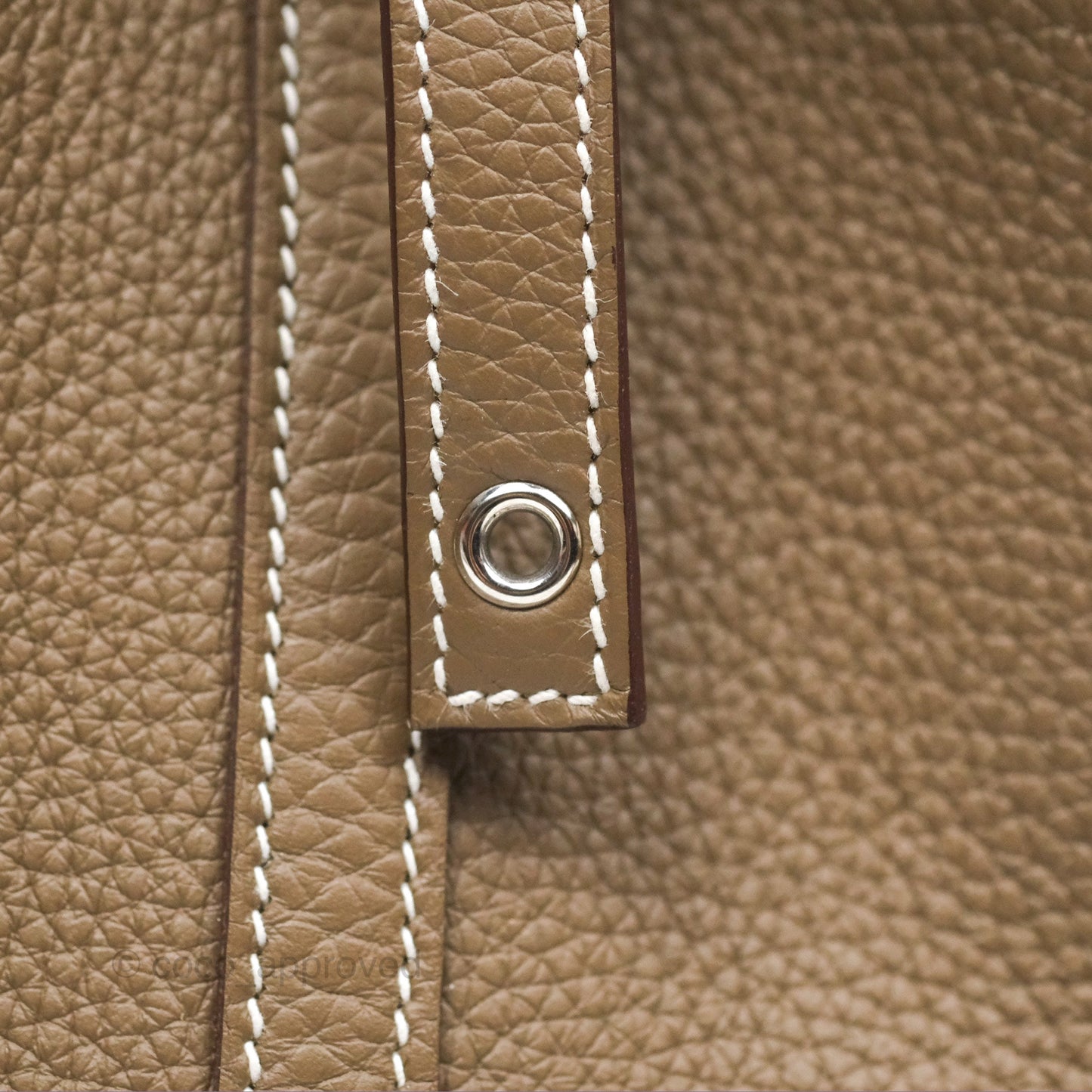 Hermès Picotin Lock 22 Etoupe Clemence Palladium Hardware