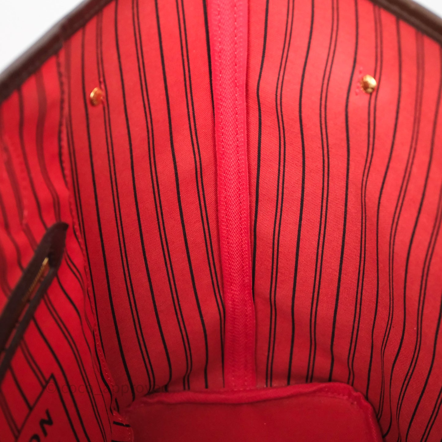 Louis Vuitton Neverfull MM Tote Bag Damier Ebene Canvas