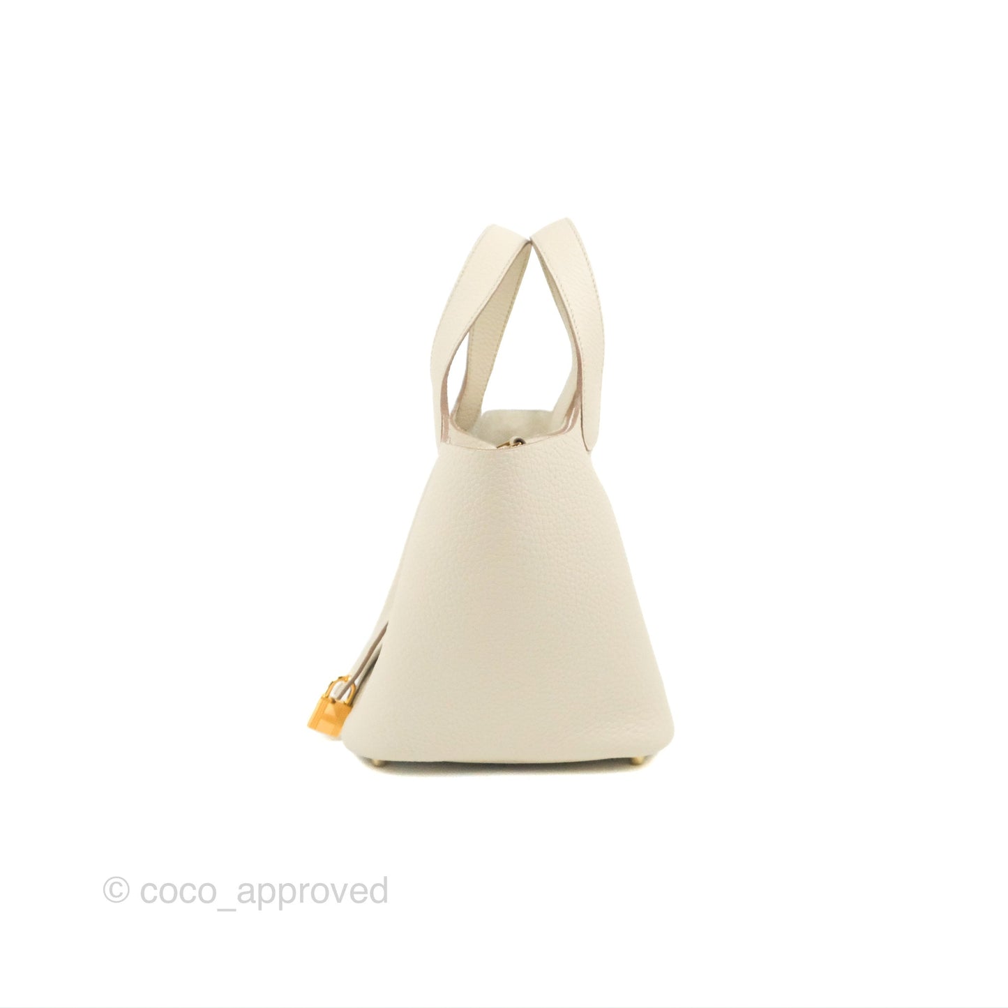 Hermès Picotin Lock 18 Beton Taurillon Clemence Gold Hardware