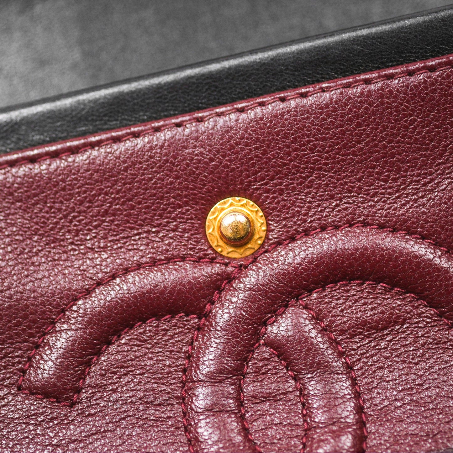 Chanel Classic Vintage Small Flap Black Lambskin 24K Gold Hardware