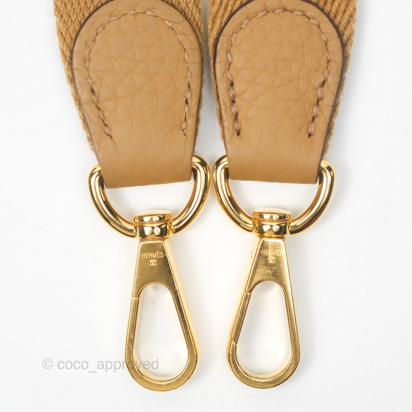 Hermès Mini Evelyne 16 Biscuit 48 Clemence Gold Hardware