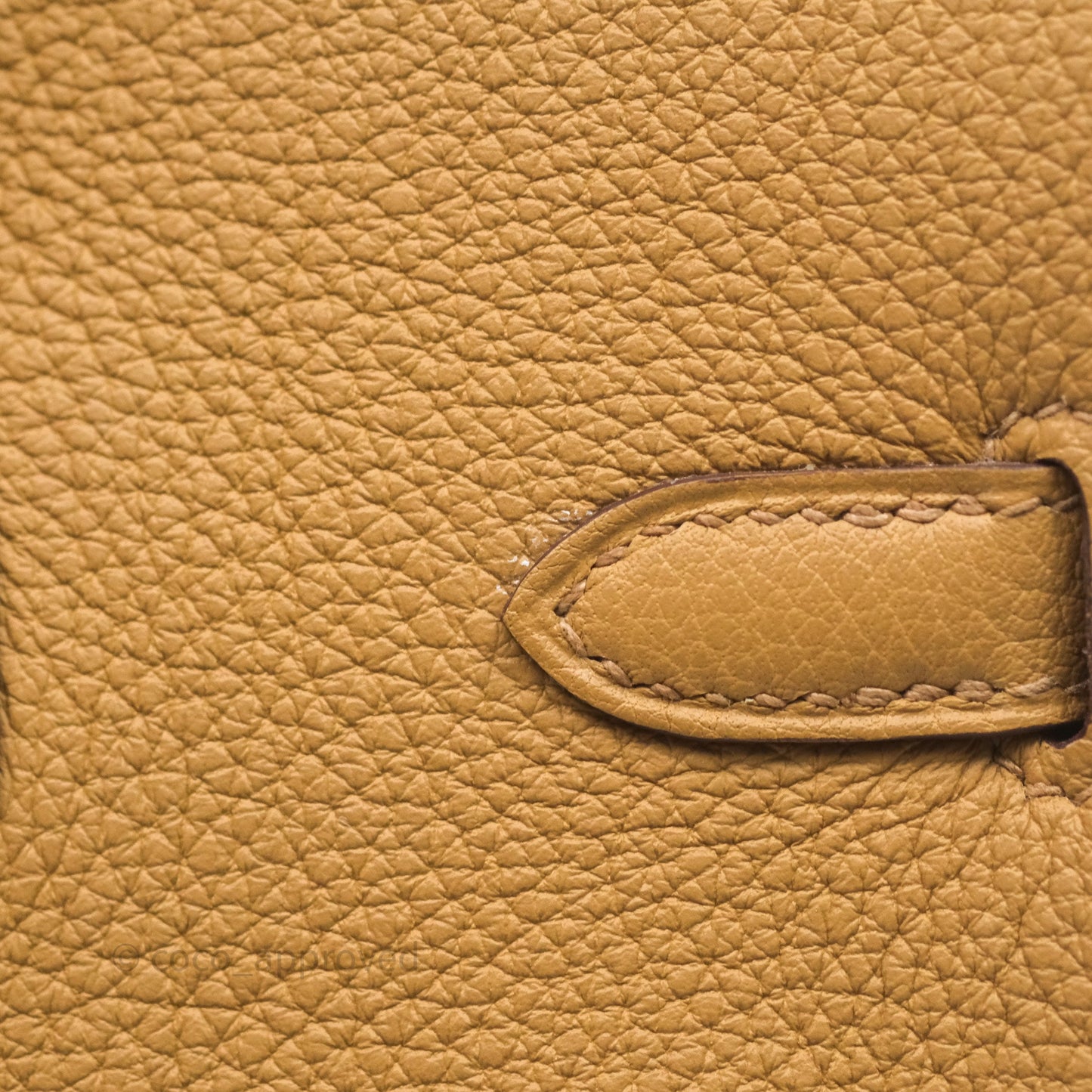 Hermès Birkin 25 Retourne Biscuit 4B Togo Gold Hardware