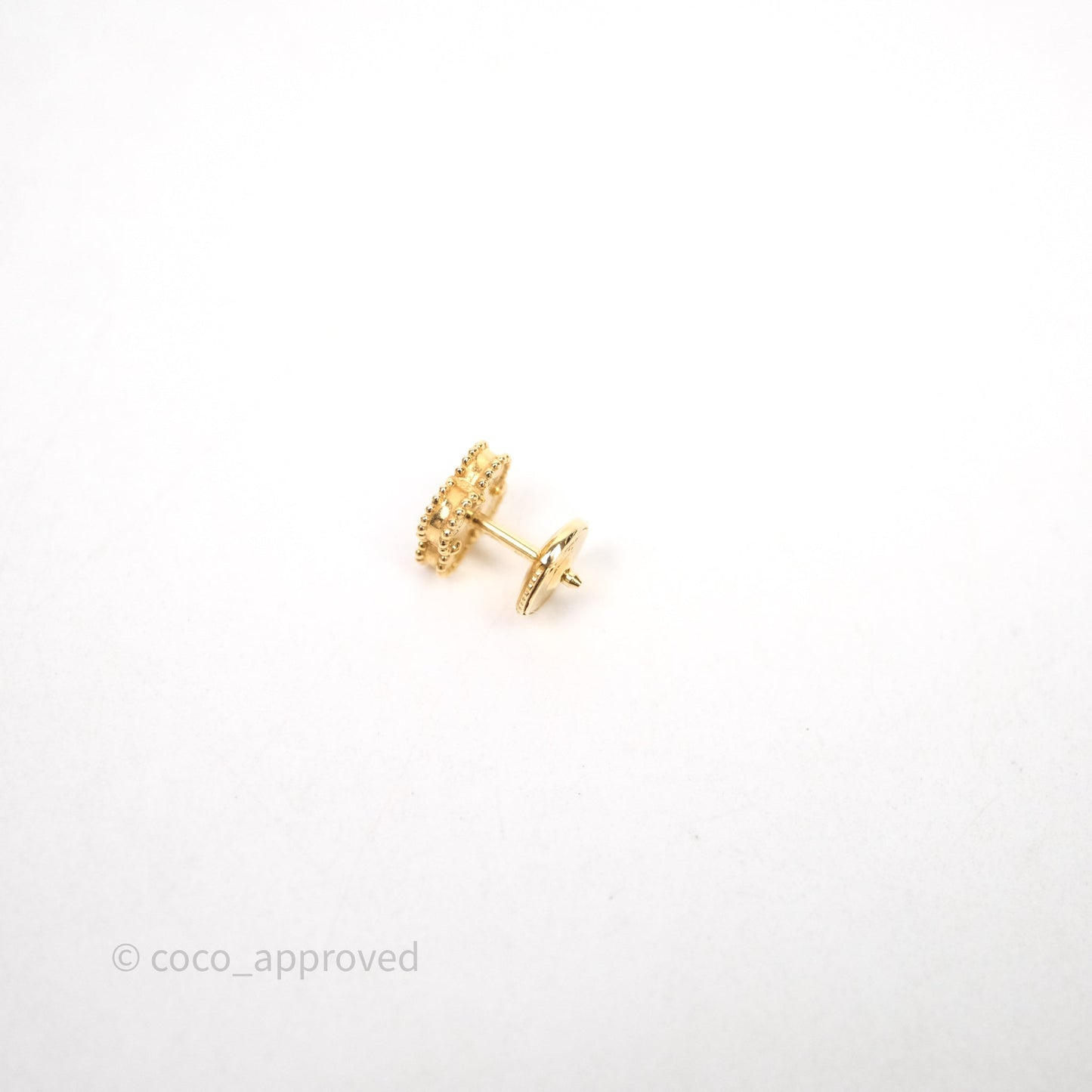 Van Cleef & Arpels White Mother-of-pearl Yellow Gold Set