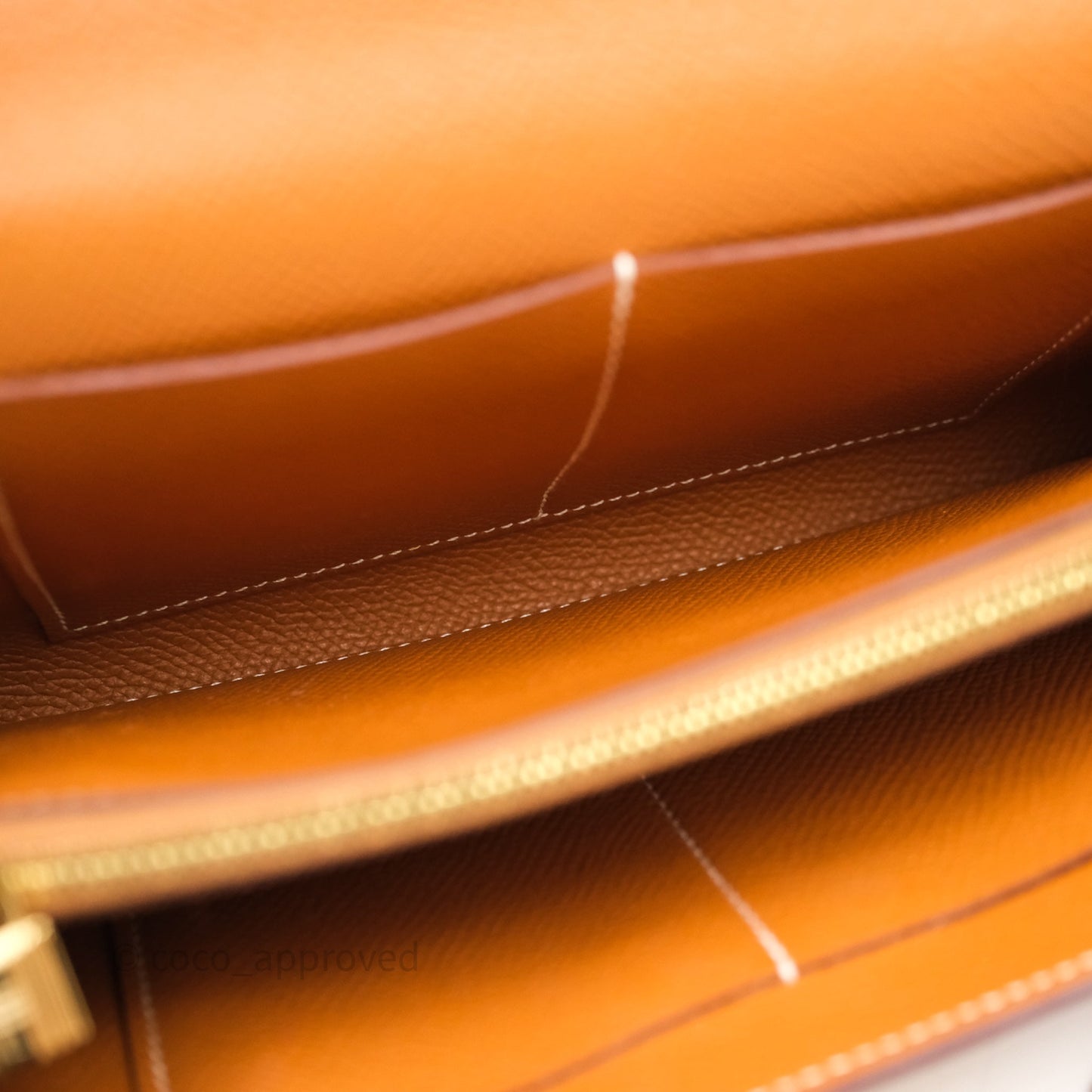 Hermès Kelly To Go Wallet Gold 37 Epsom Gold Hardware
