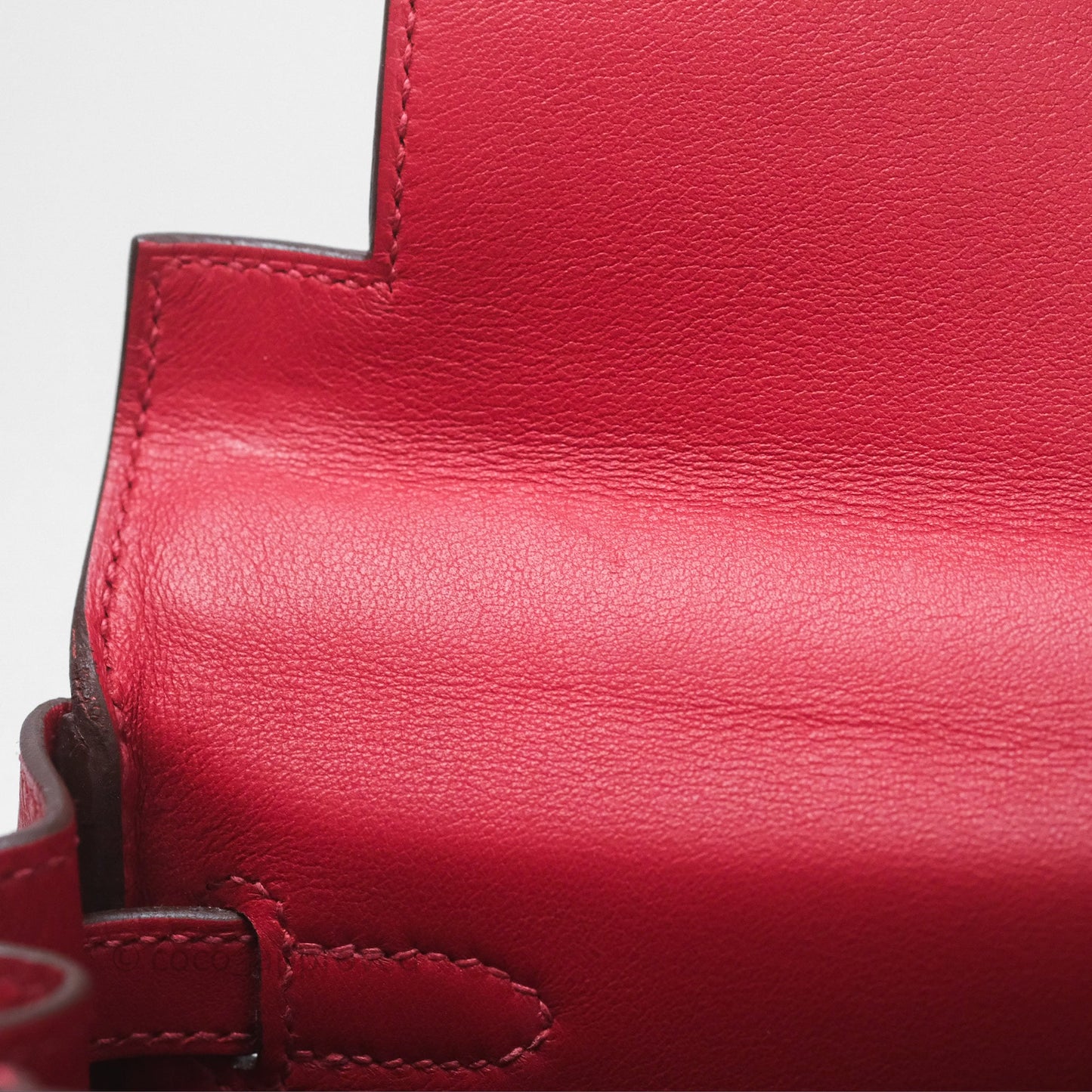 Hermès Kelly II 25 Retourne Swift Rouge Piment 5X Gold Hardware
