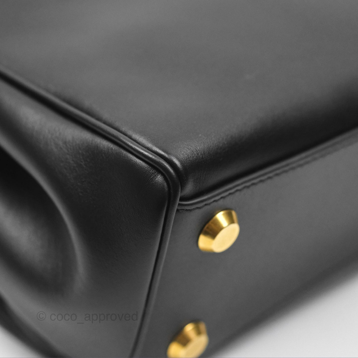 Balenciaga Rodeo Small in Black Smooth Calfskin Aged Gold Hardware
