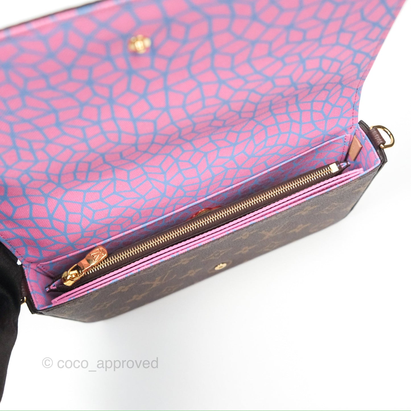 Louis Vuitton x Yayoi Kusama Félicie Pochette Monogram Canvas