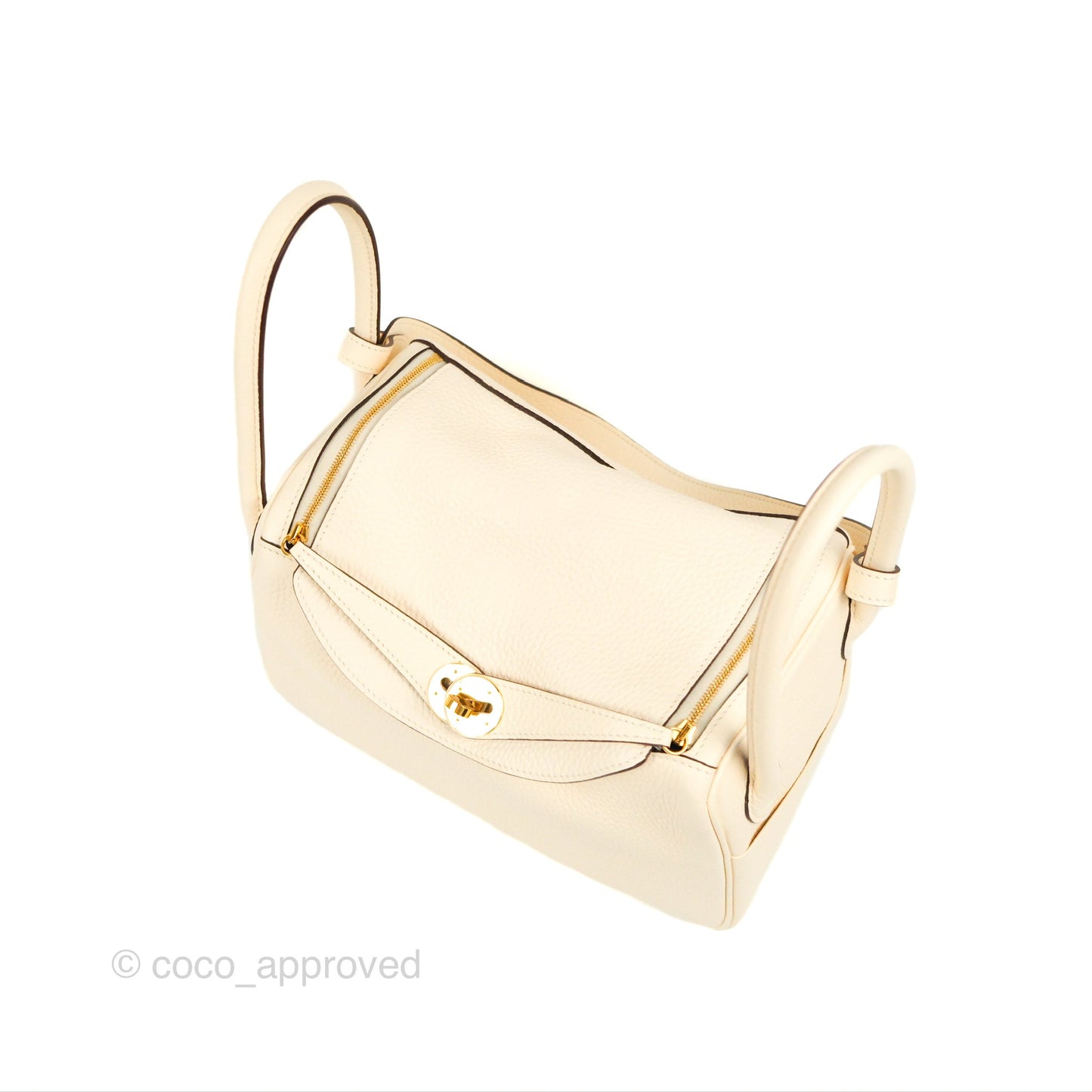 Hermès Lindy 26 Nata Taurillon Clemence Gold Hardware