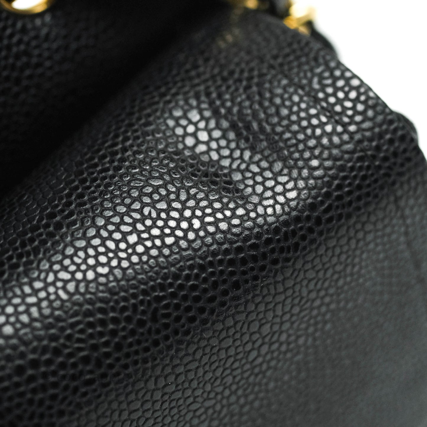 Chanel Jumbo Double Flap Black Caviar Gold Hardware⁣⁣